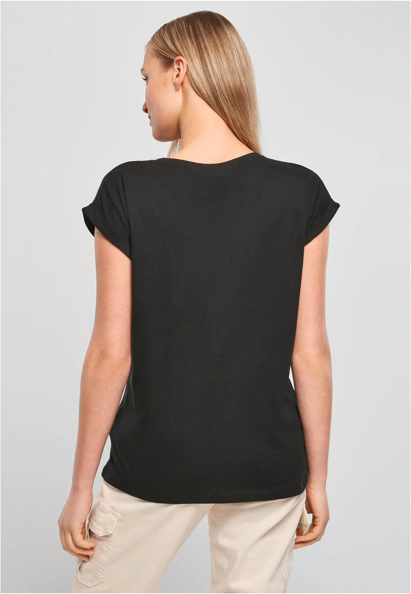 Camiseta ecorresponsable mangas vueltas mujer