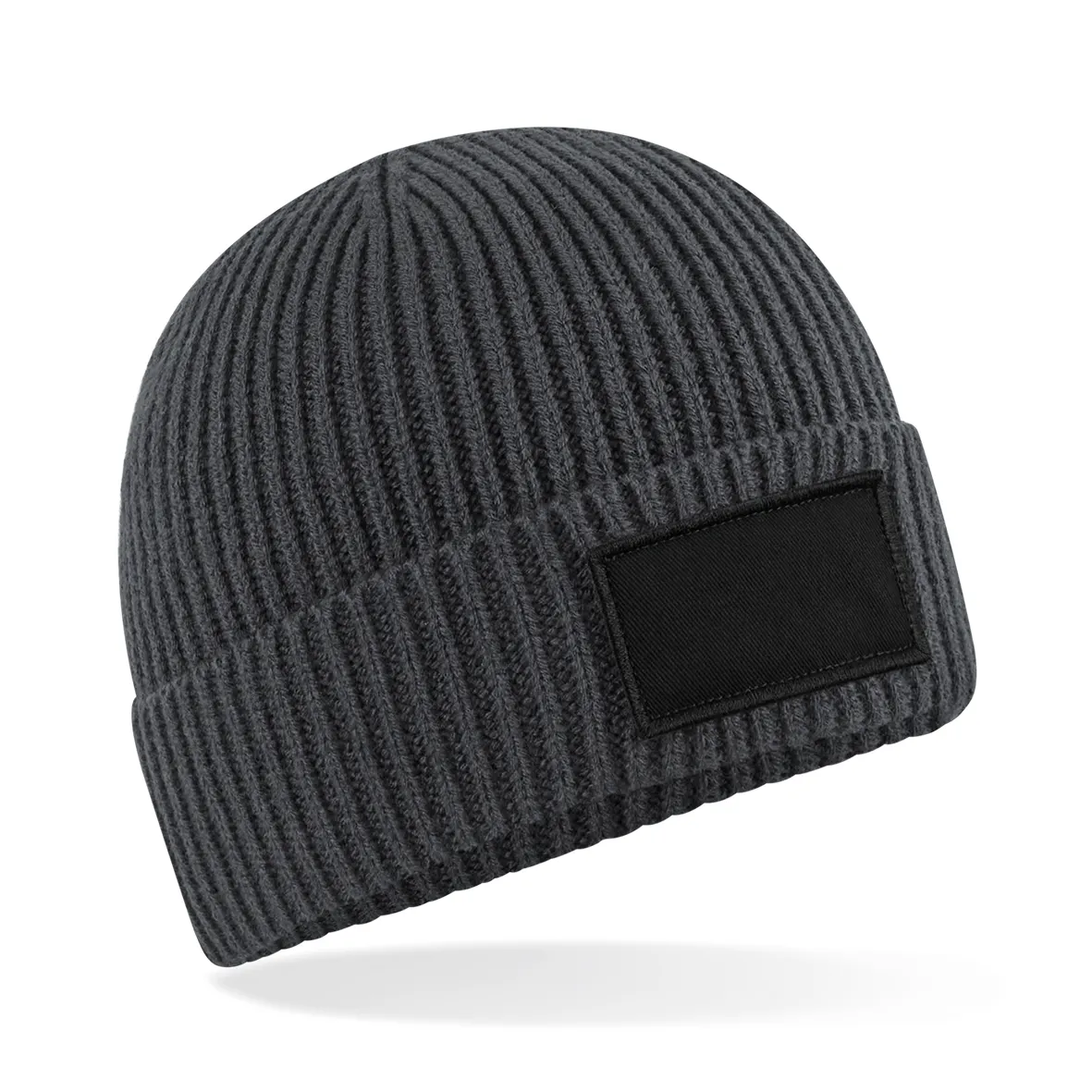 Gorro moderno con parche<br/>