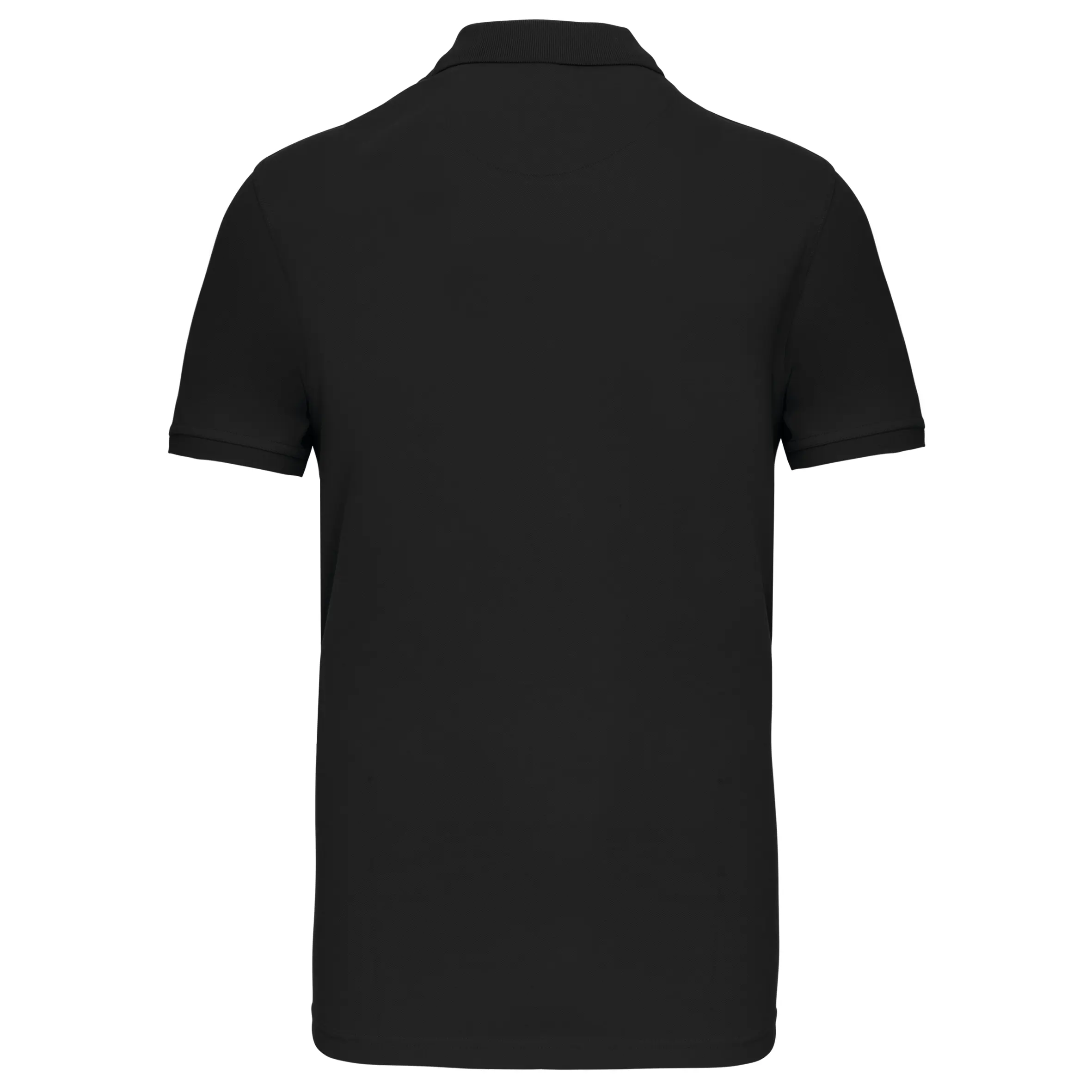 Polo de punto piqué manga corta hombre
