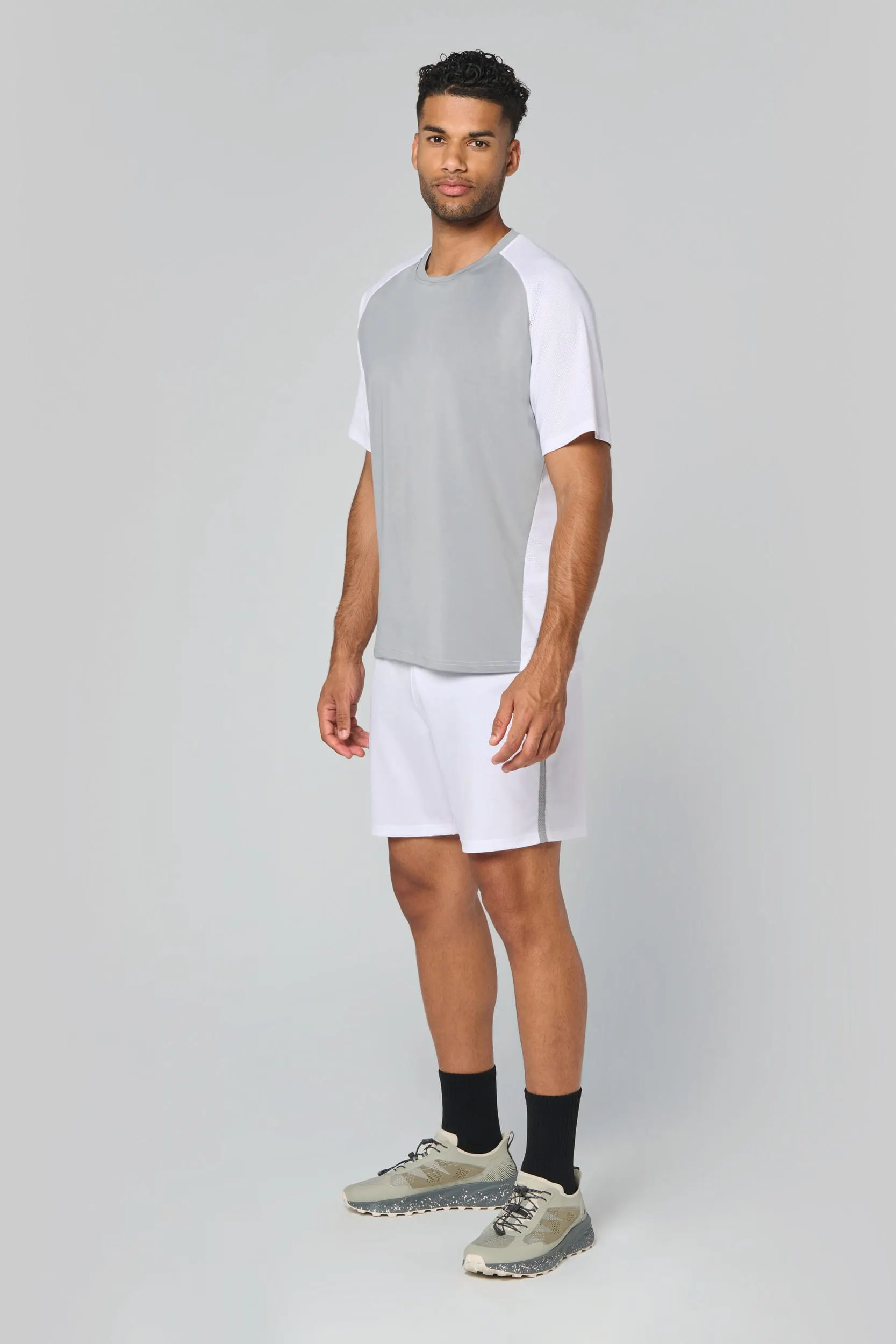 Short de pádel bicolor hombre