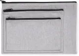 Estuche reciclado con cremallera