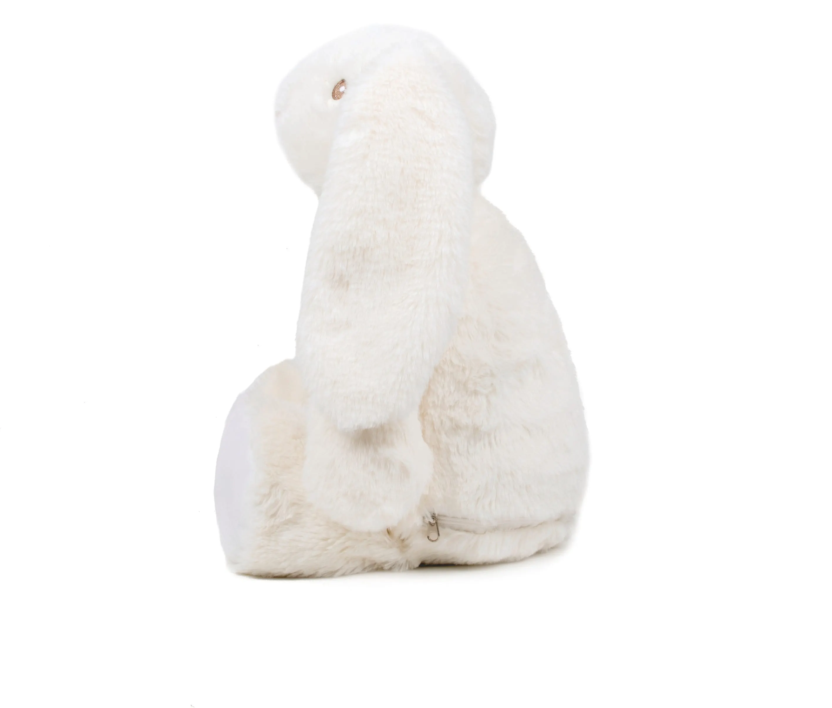Conejo de peluche con cremallera