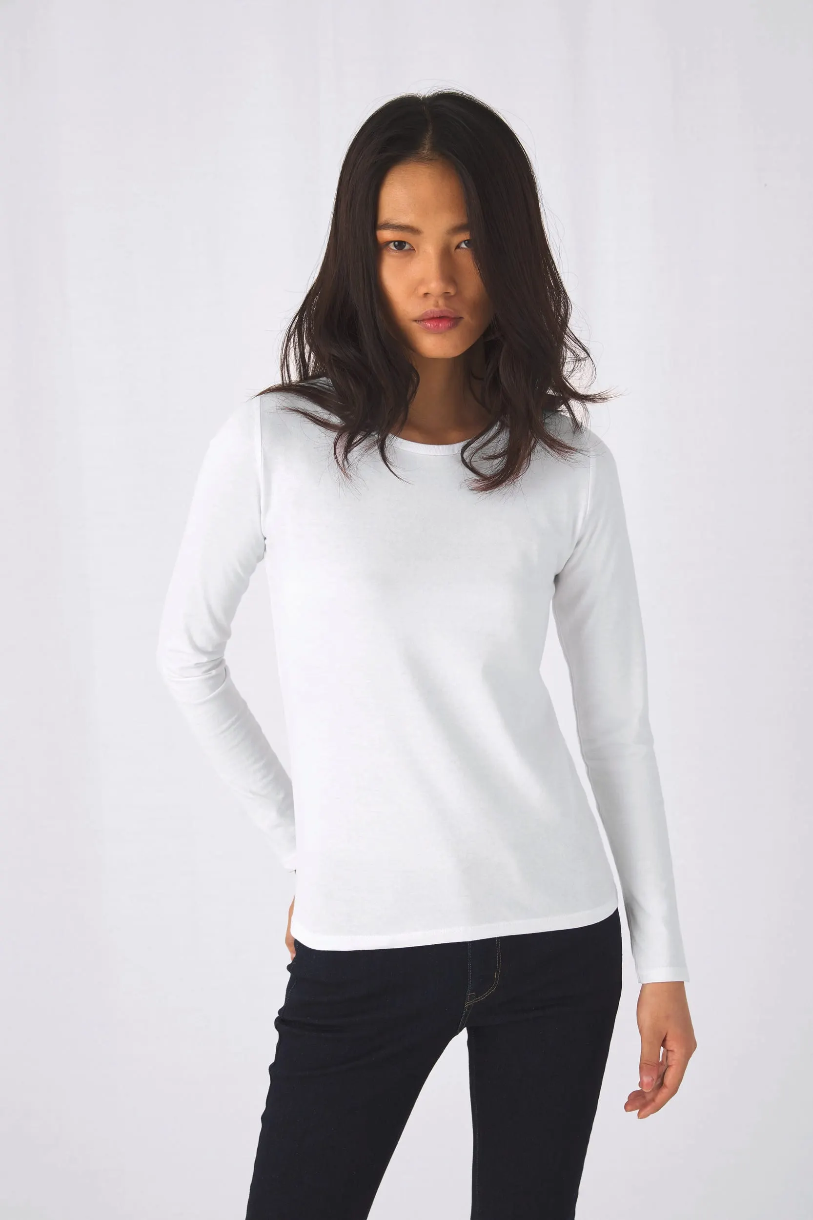 Camiseta #E190 manga larga mujer
