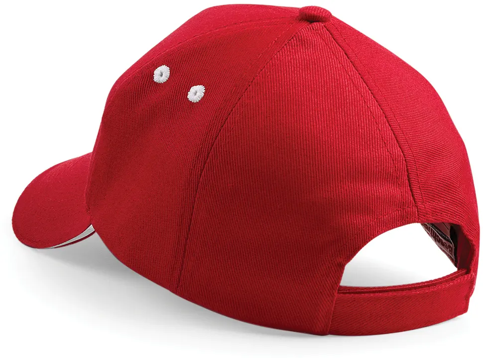 Gorra Ultimate - 5 paneles con sándwich contrastado