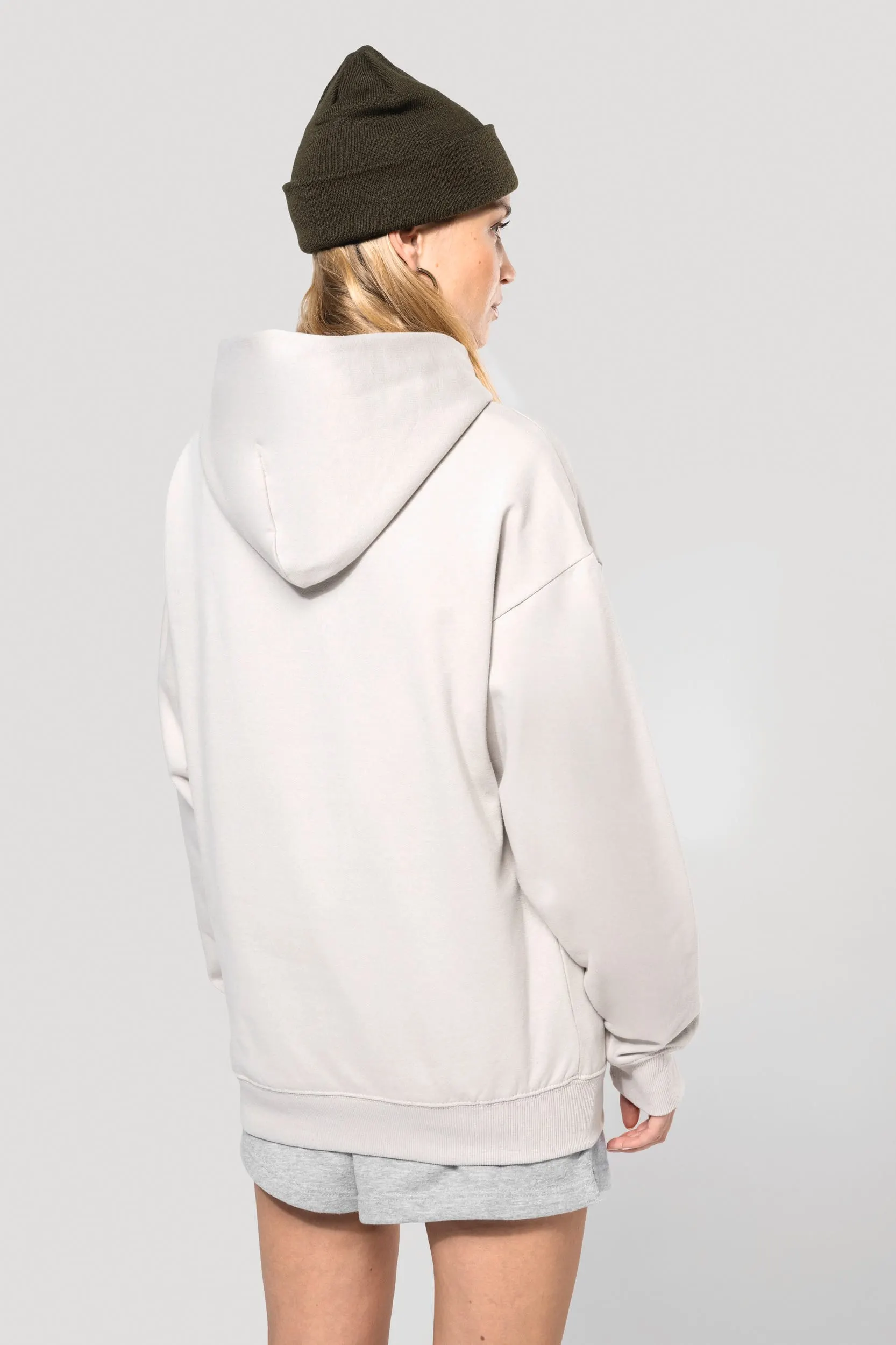 Sudadera de felpa oversize con capucha unisex