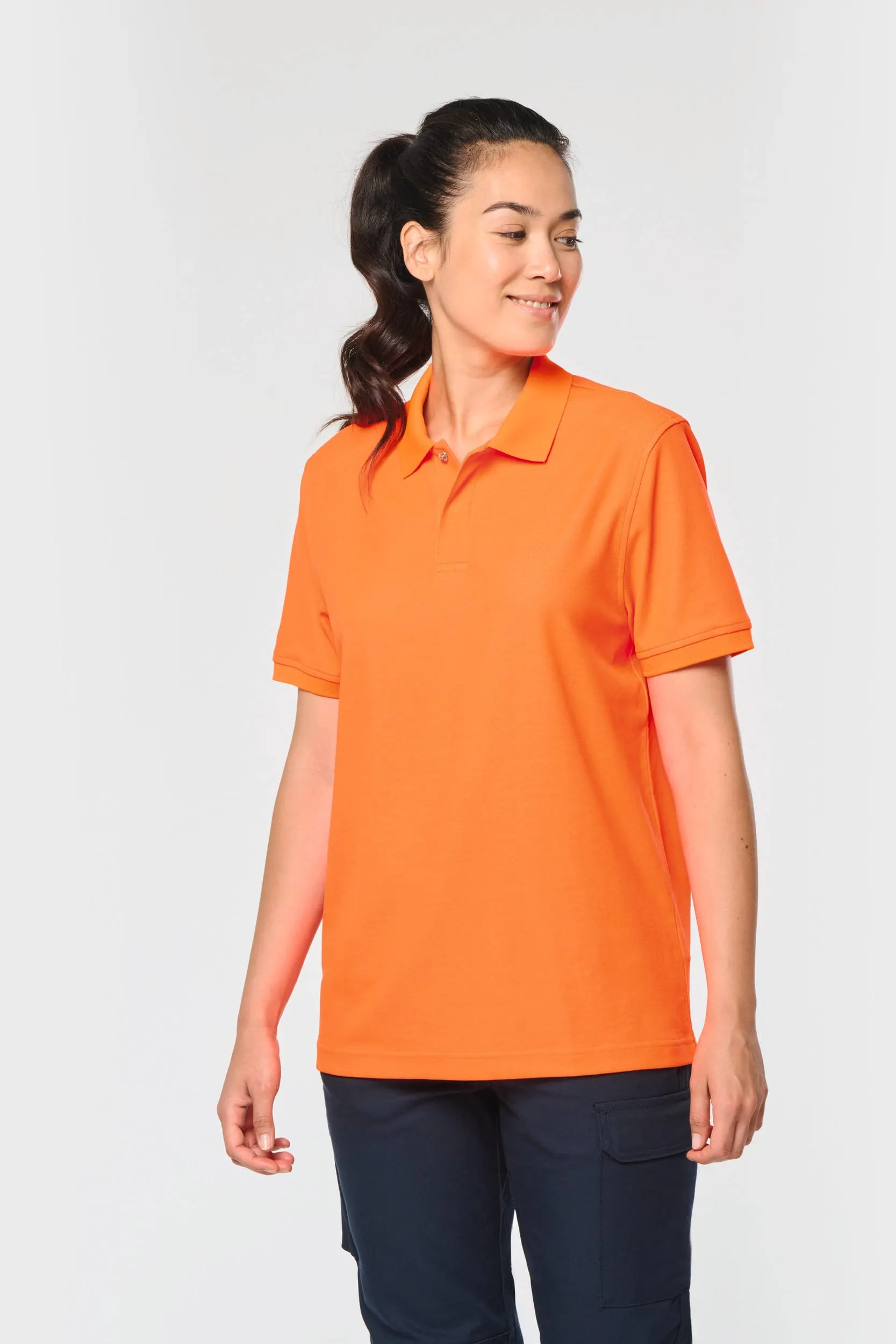 Polo ecorresponsable algodón/poliéster unisex
