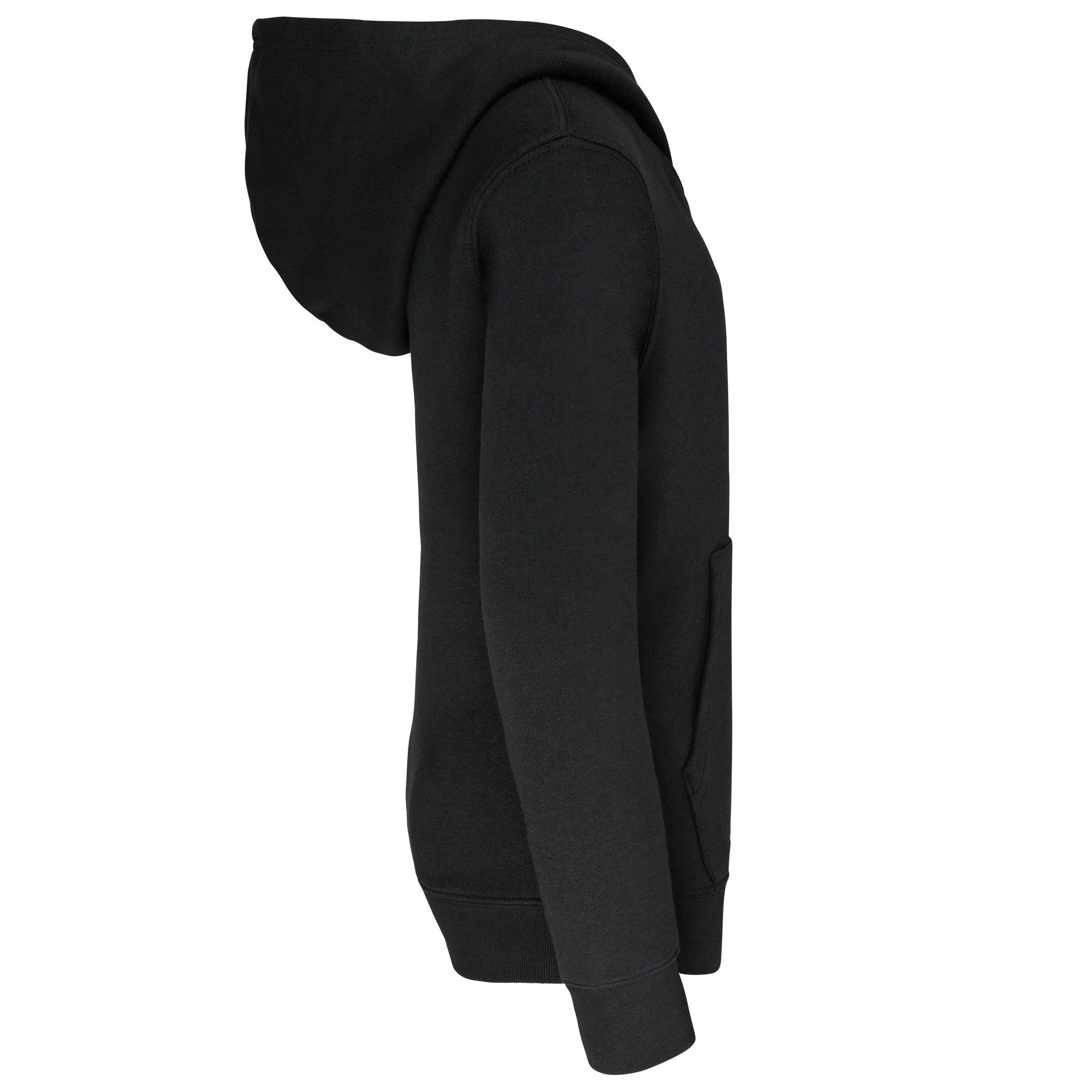 Sudadera capucha contrastada niños