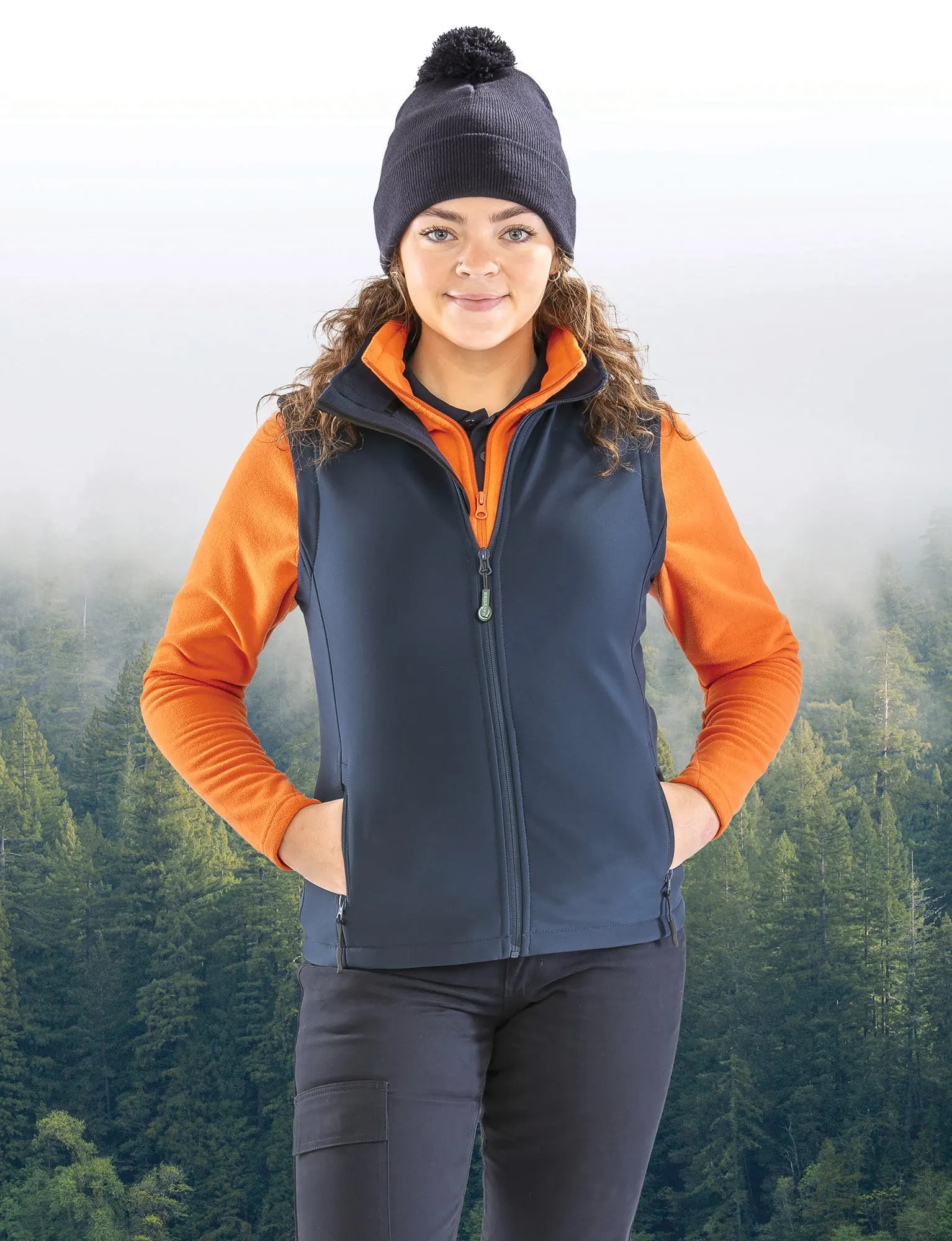 Chaleco Softshell Printable mujer
