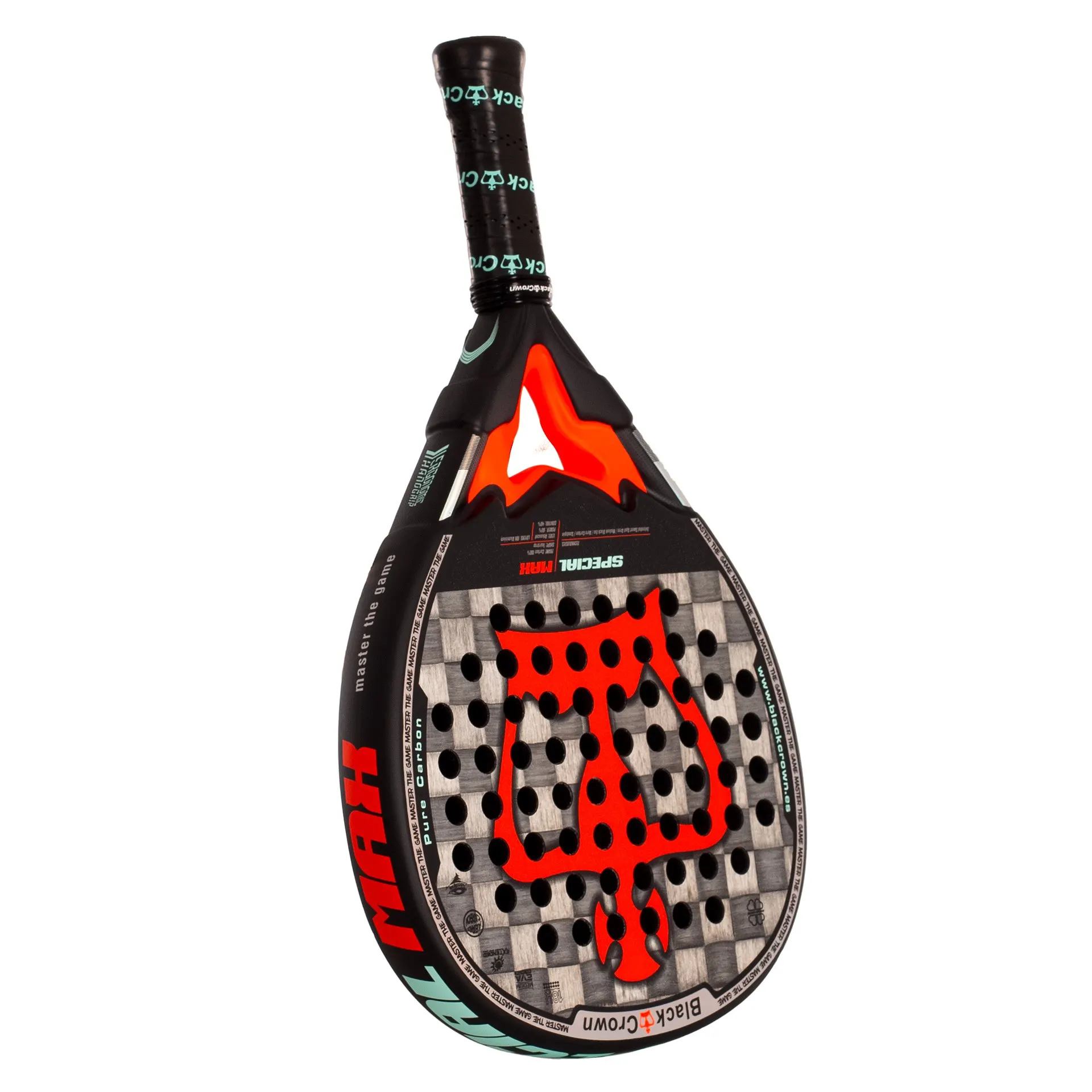 PALA DE PÁDEL BLACK CROWN SPECIAL MAX