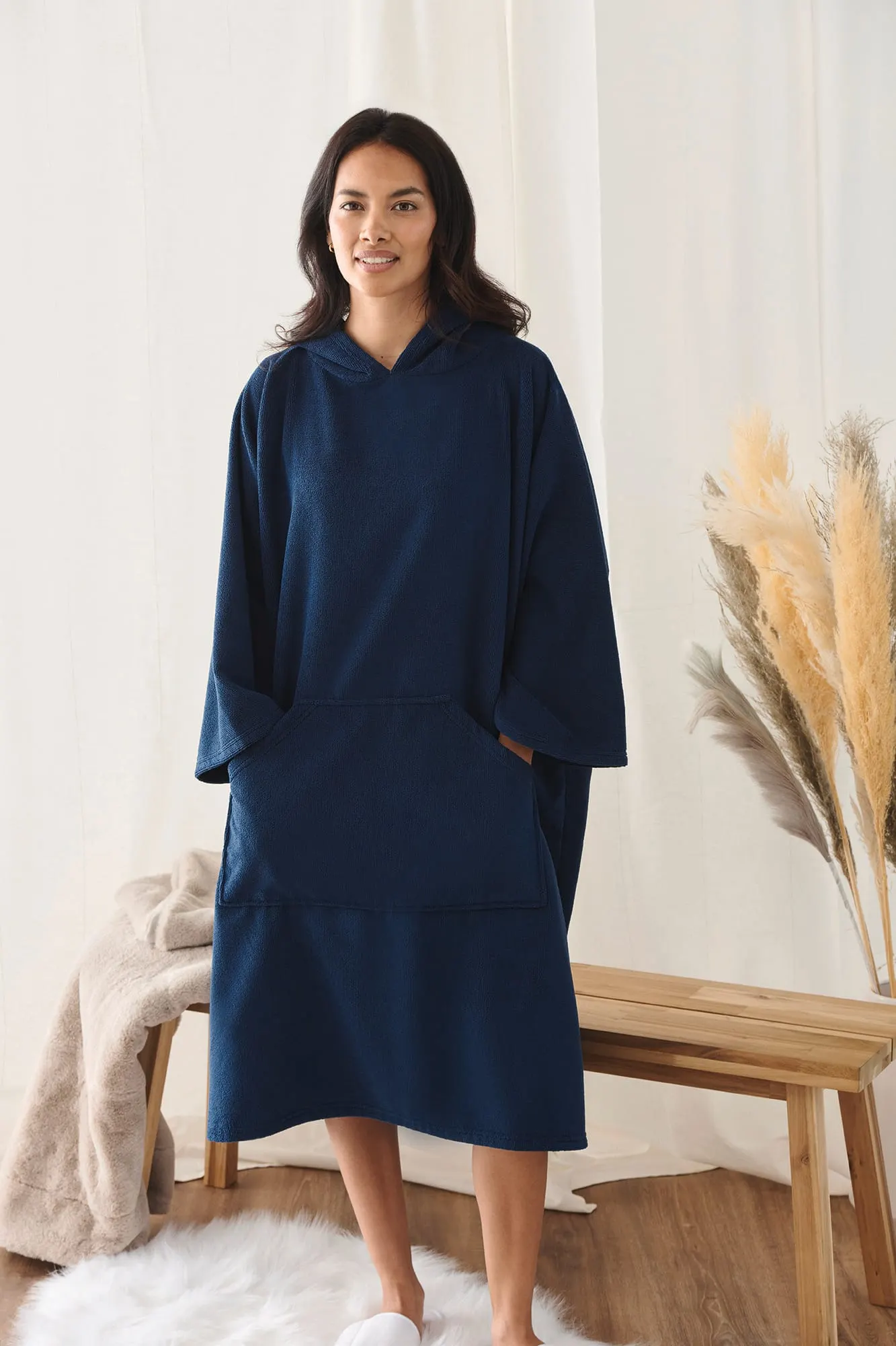 Poncho de rizo