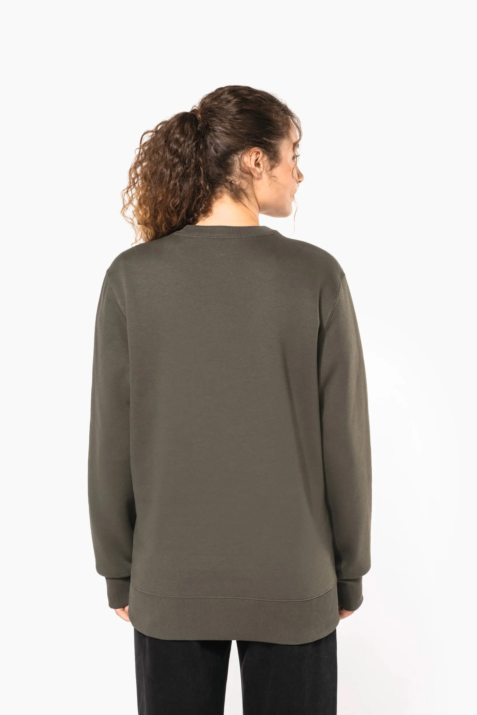 Sudadera cuello redondo