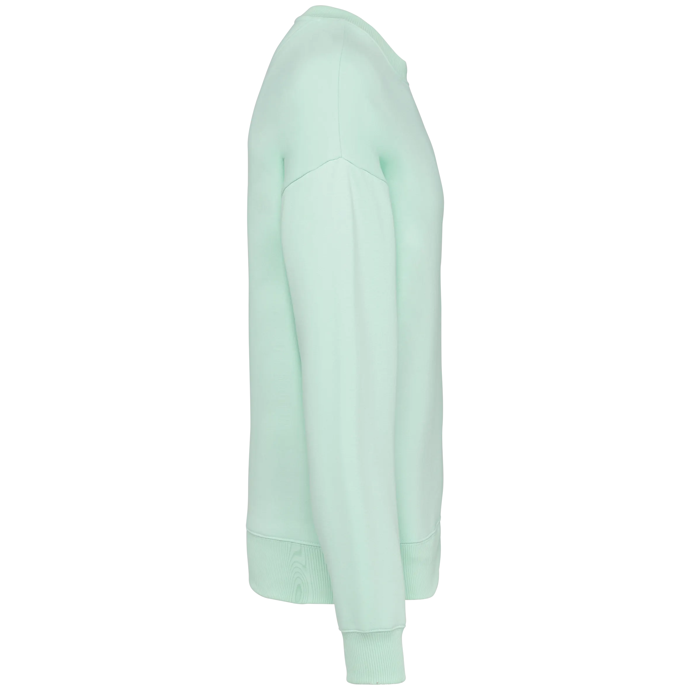 Sudadera ecorresponsable cuello redondo oversize unisex