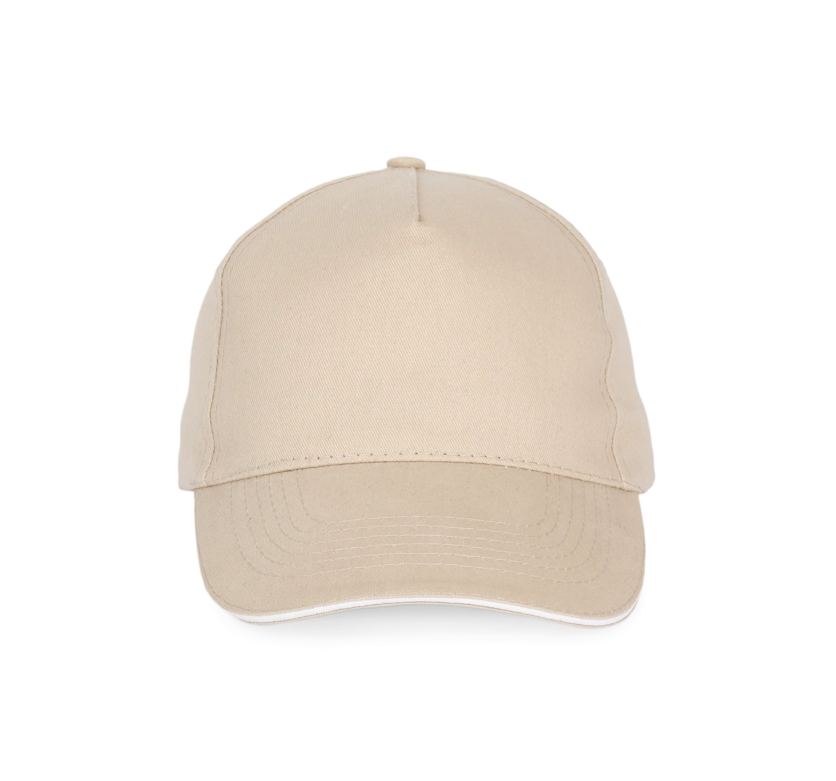 Gorra con sandwich contrastado 5 paneles