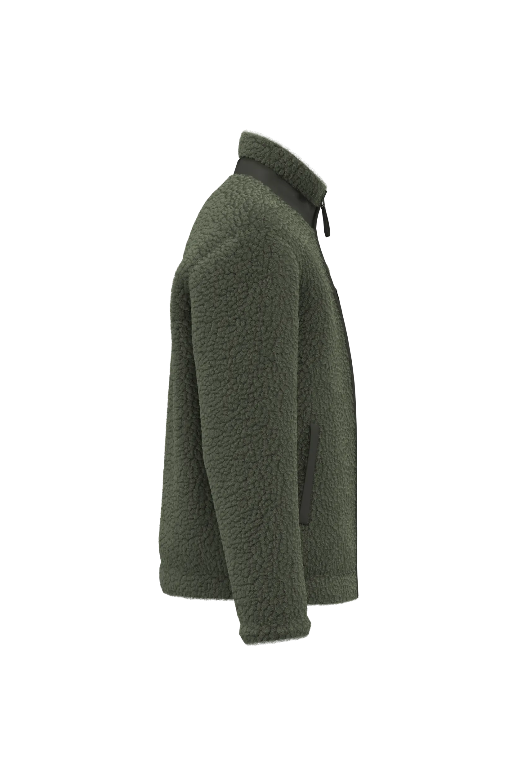 Chaqueta ecorresponsable de sherpa unisex