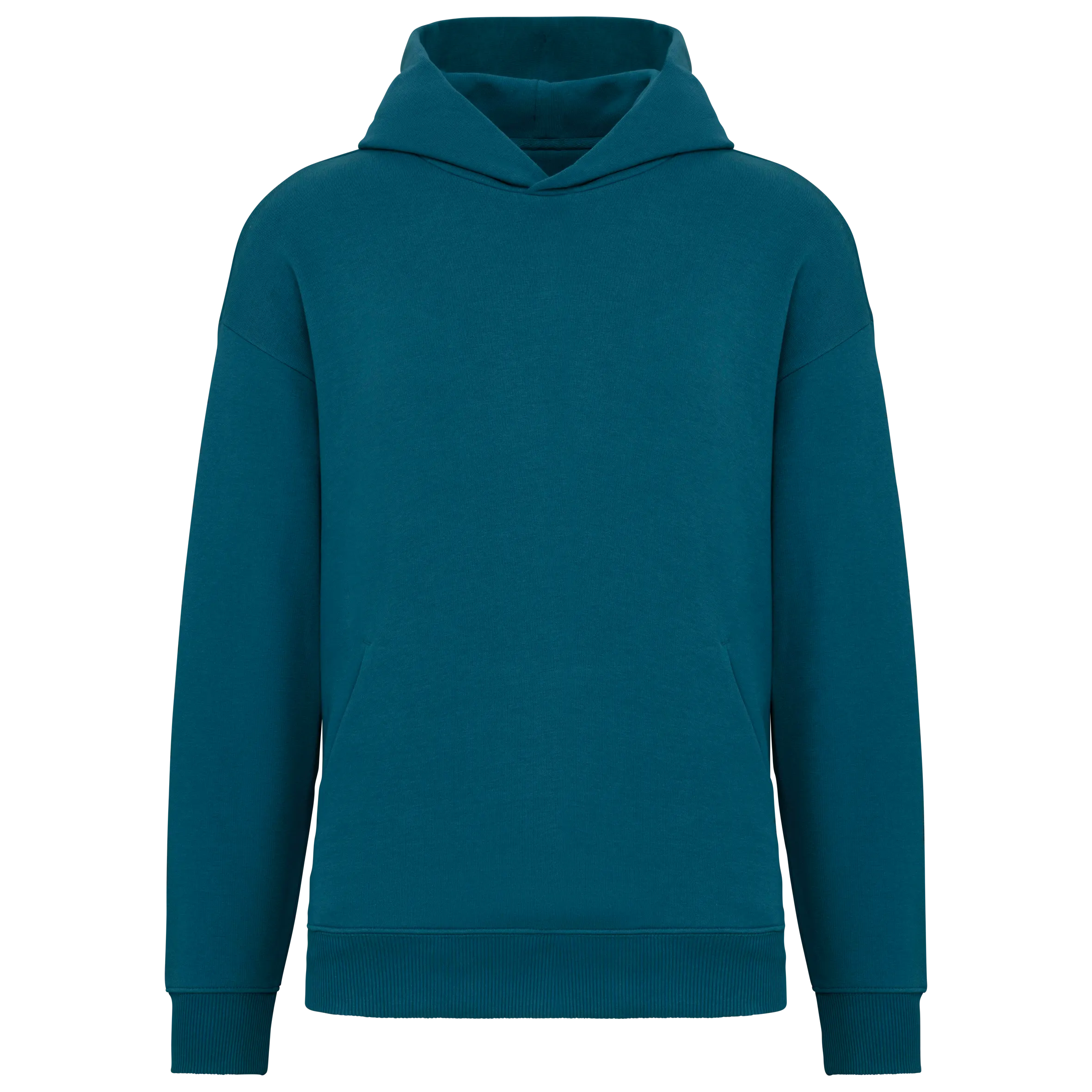 Sudadera ecorresponsable con capucha oversize unisex
