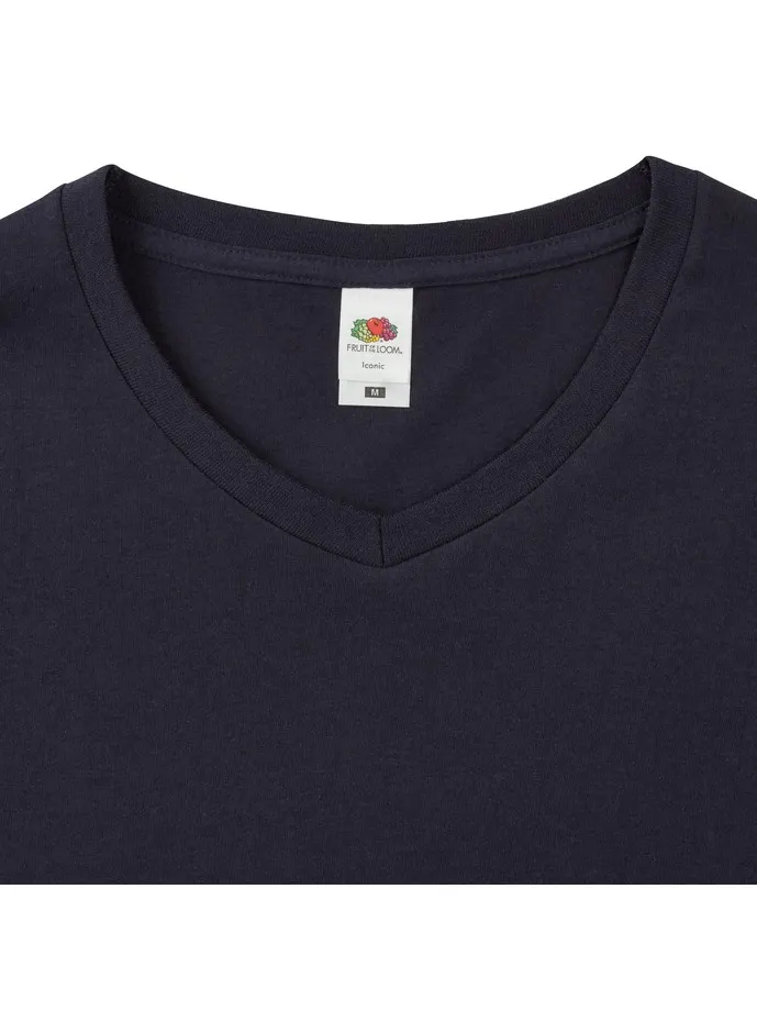CAMISETA FRUIT OF THE LOOM ICONIC 150 V-NECK T