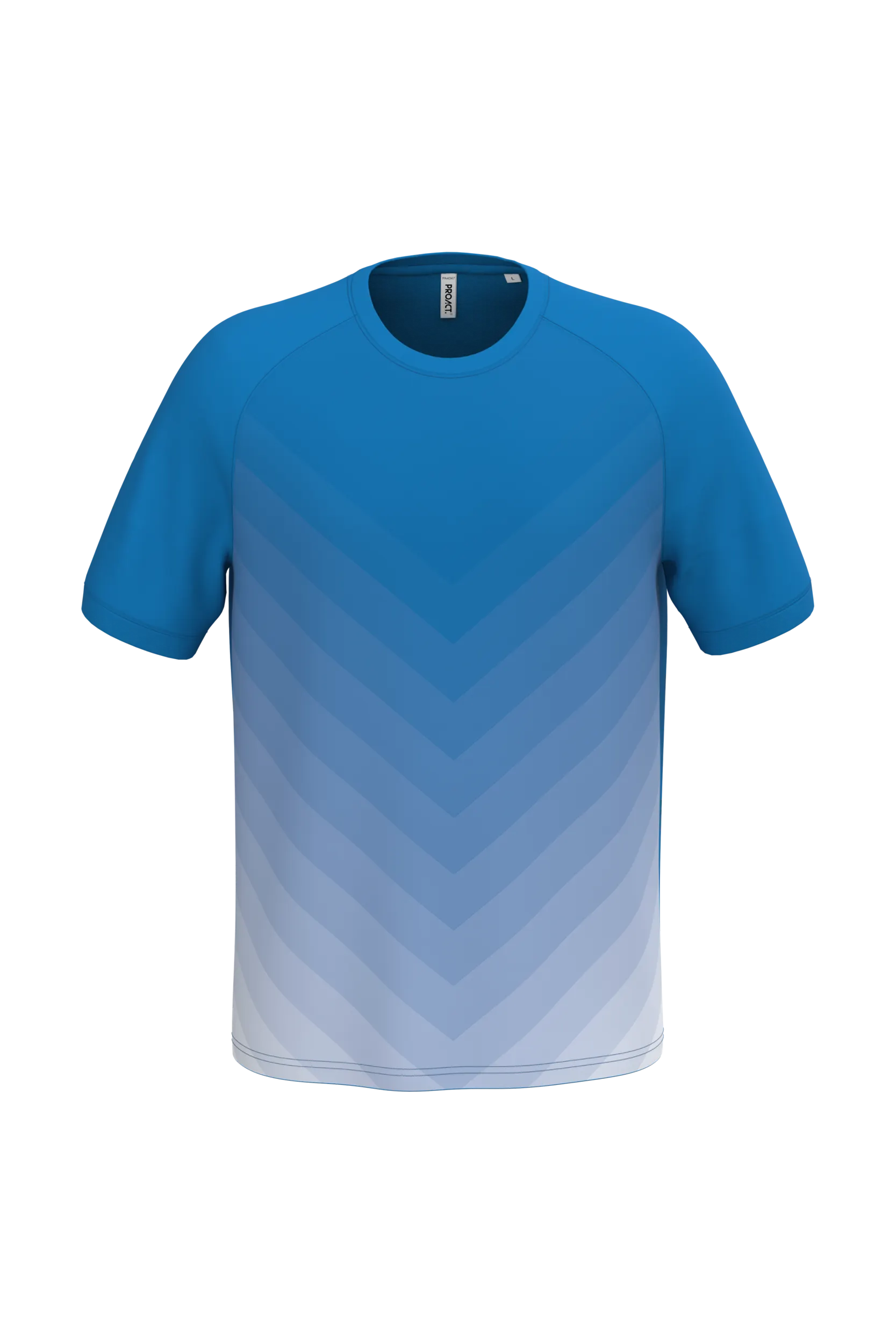 Camiseta multideporte de poliéster realzado unisex