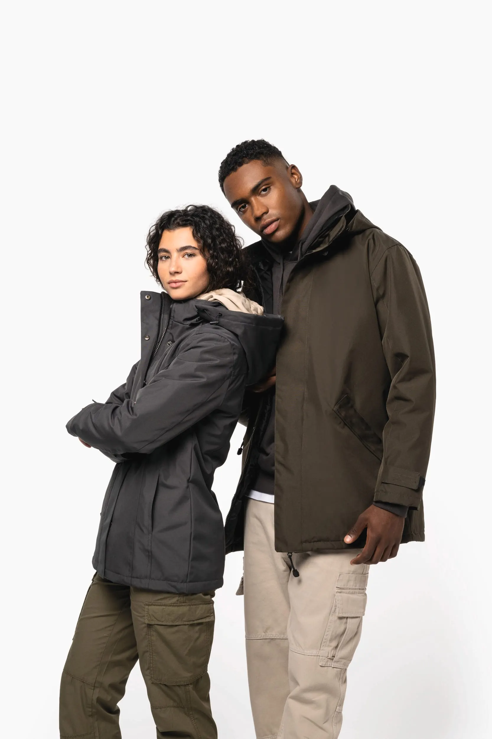 Parka acolchada hombre