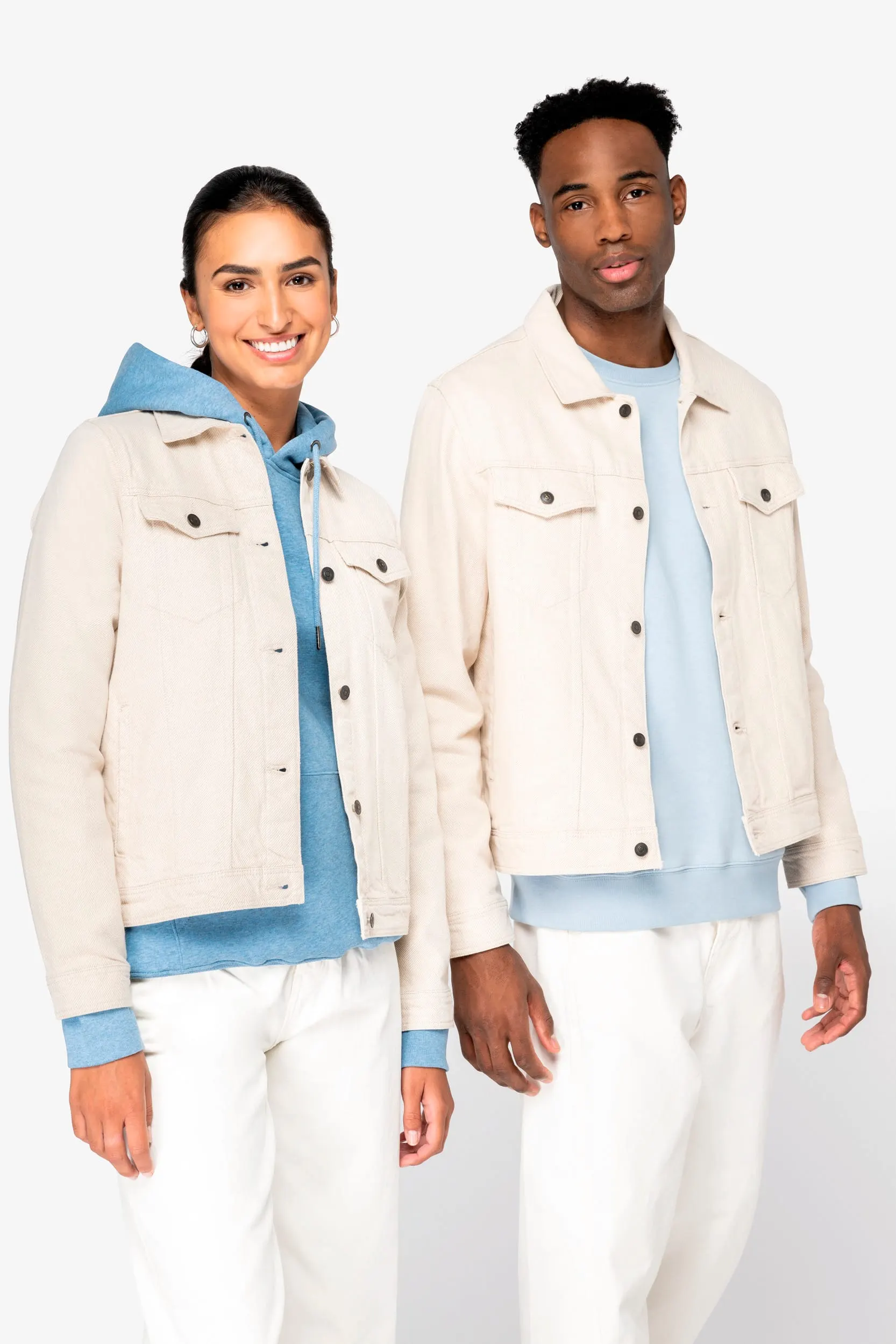 Chaqueta ecorresponsable de cáñamo hombre