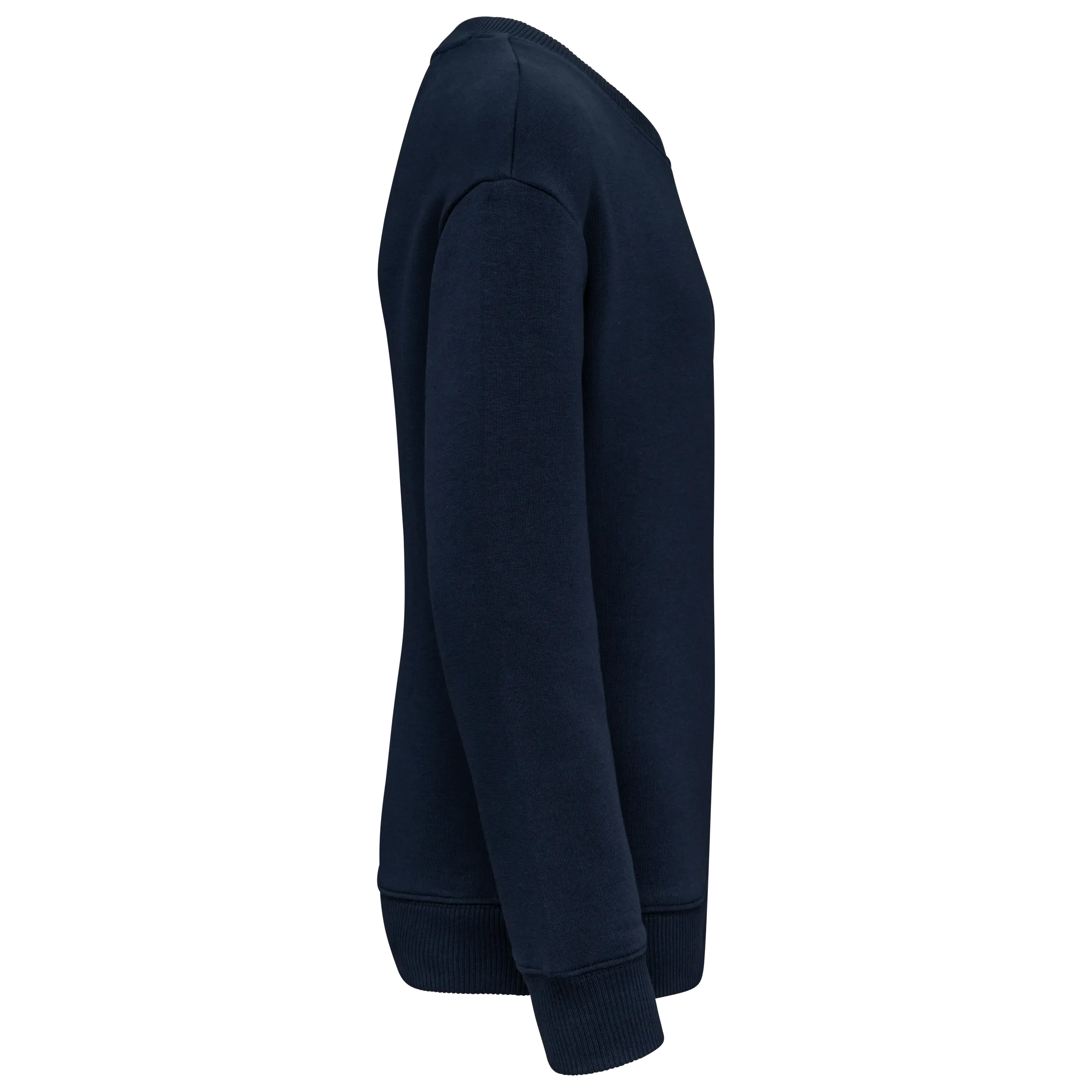 Sudadera ecorresponsable de cuello redondo oversize infantil