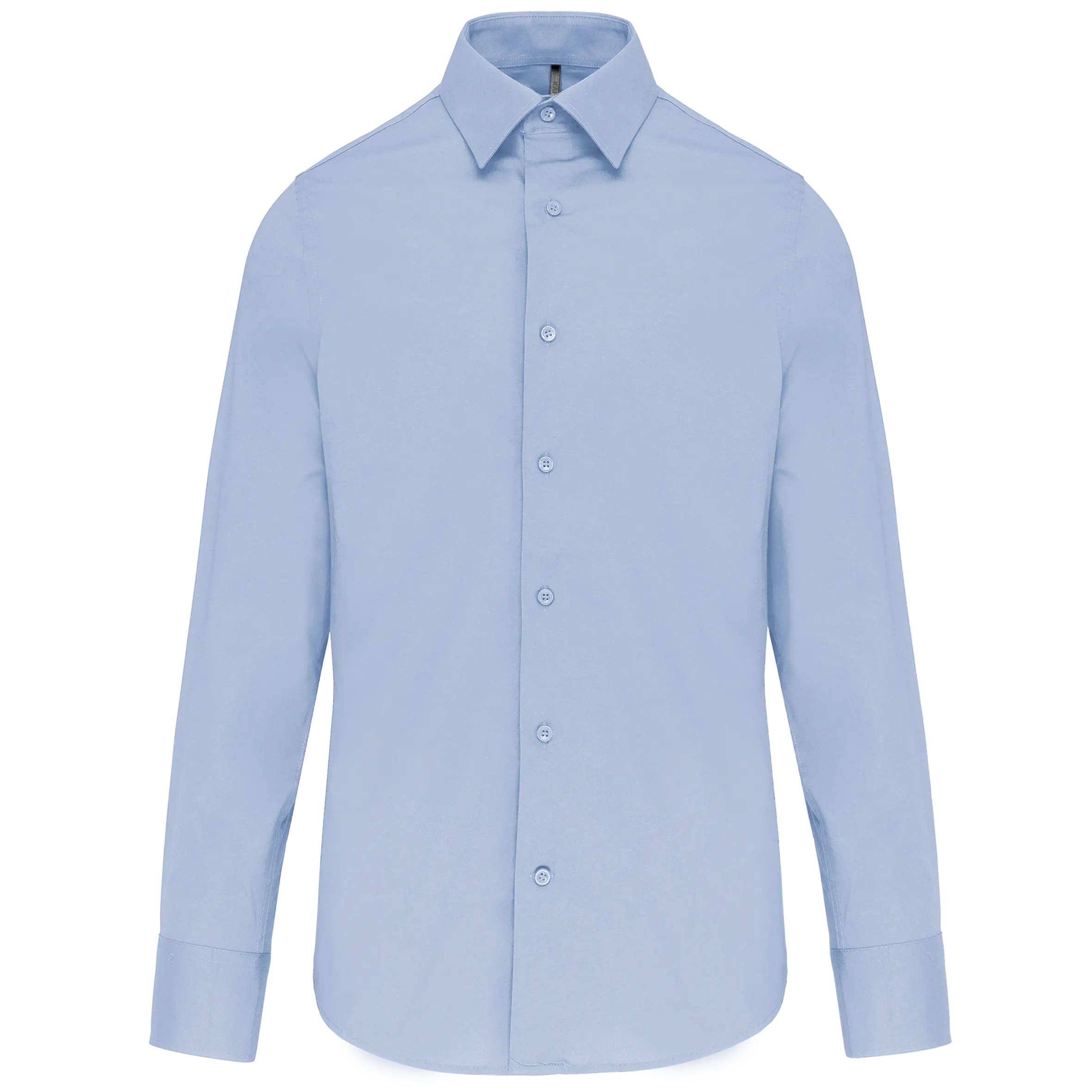 Camisa strech manga larga hombre