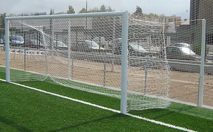 JUEGO DE 2 REDES DE FÚTBOL 7 3MM LINEA PREMIUM TIPO CAJÓN