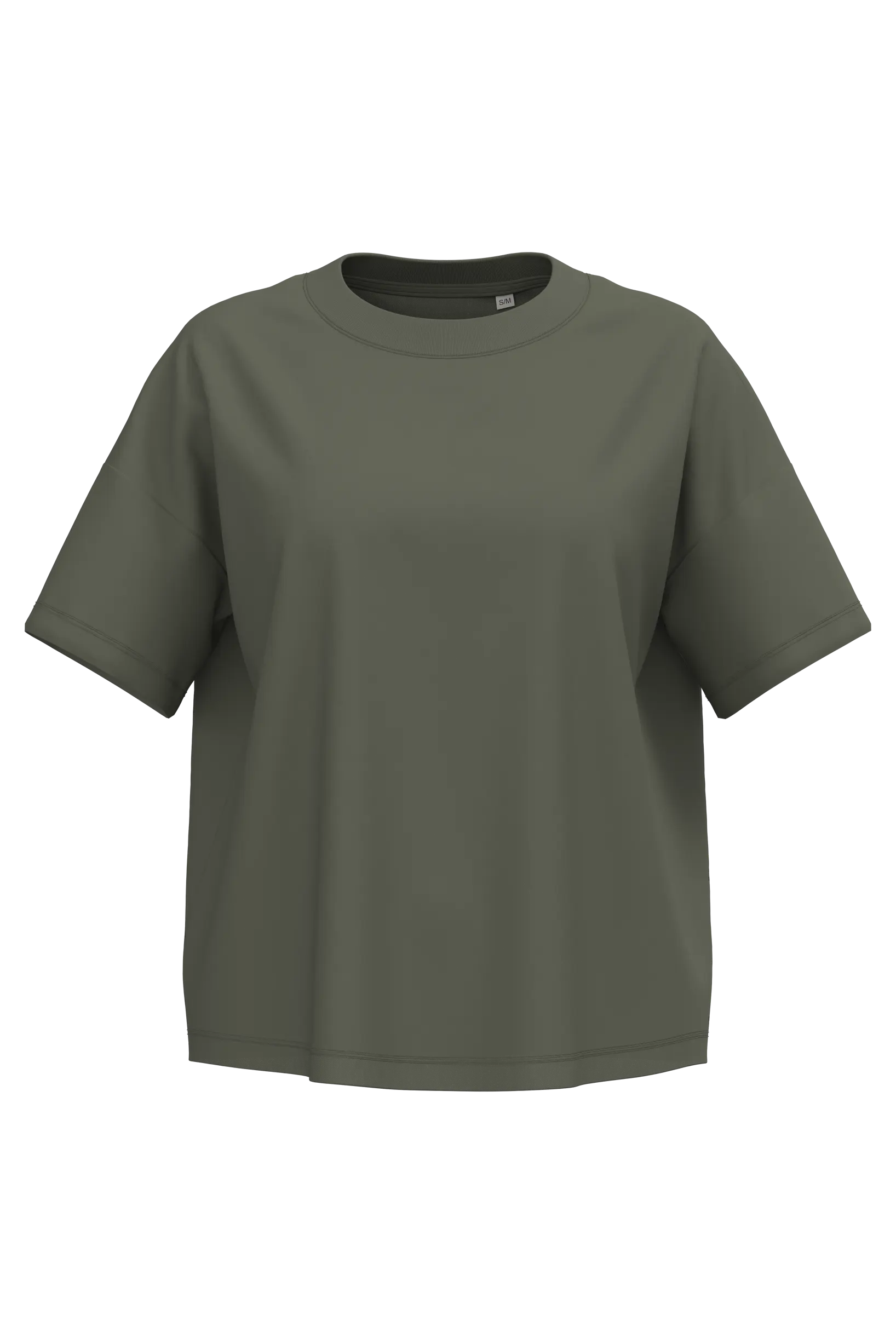 Camiseta ecorresponsable oversize mujer