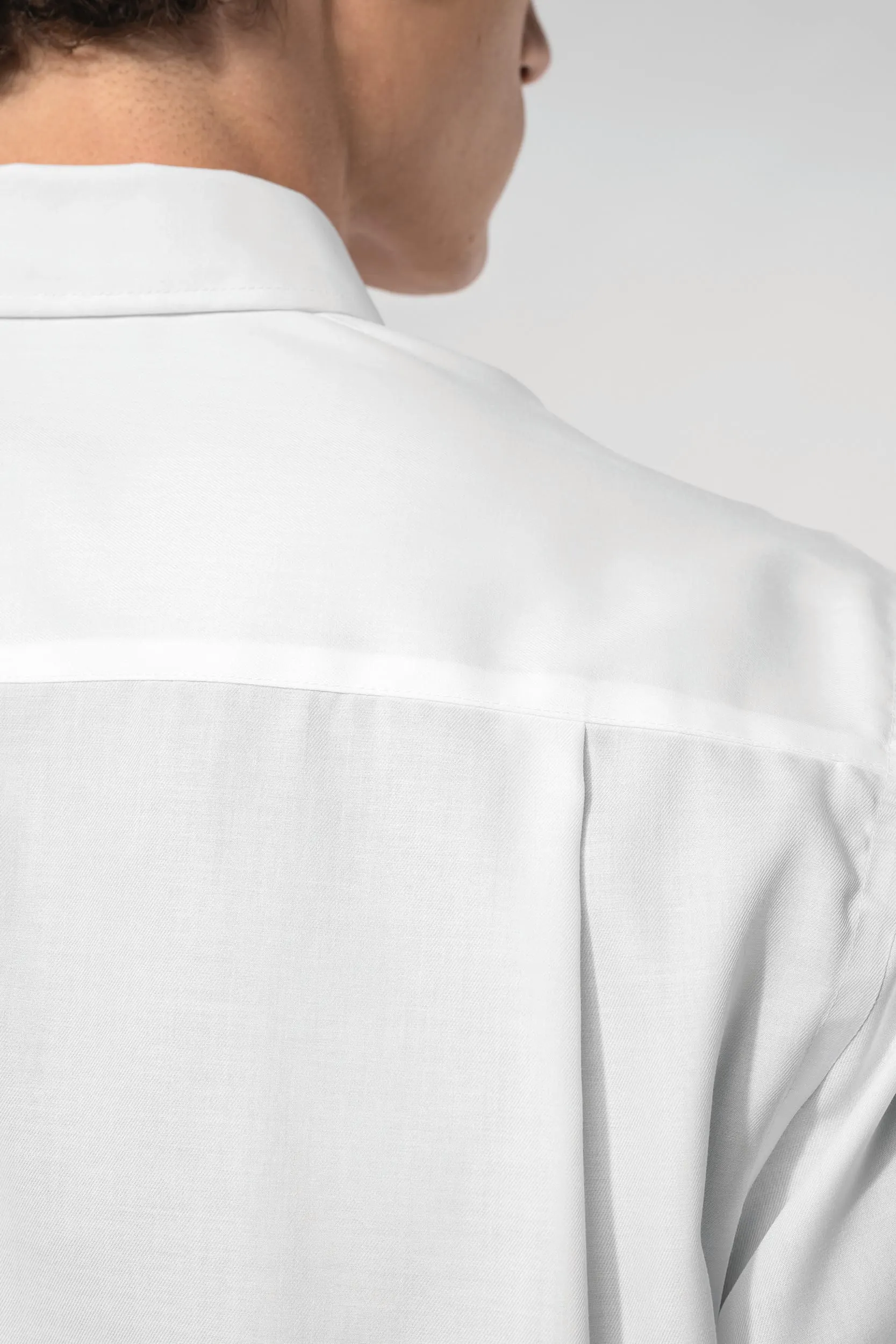Camisa micro sarga no-plancha manga corta hombre
