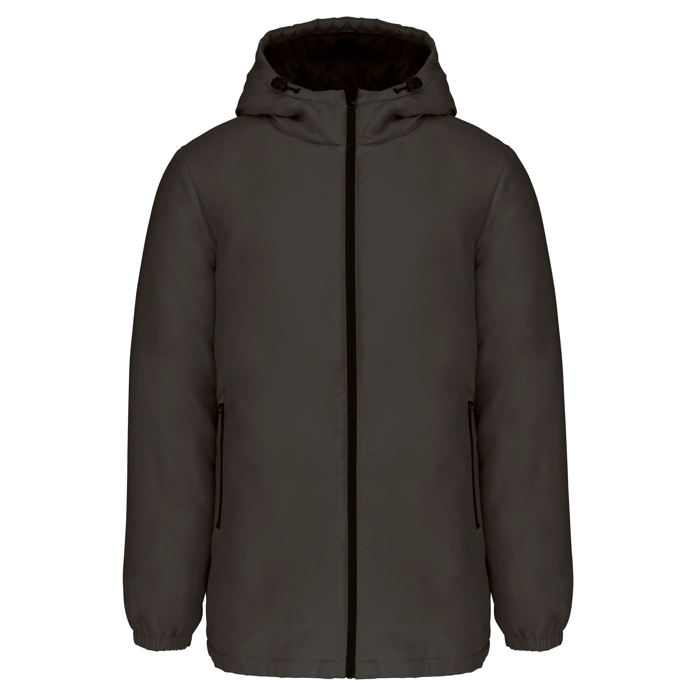 Parka con capucha reciclada unisex