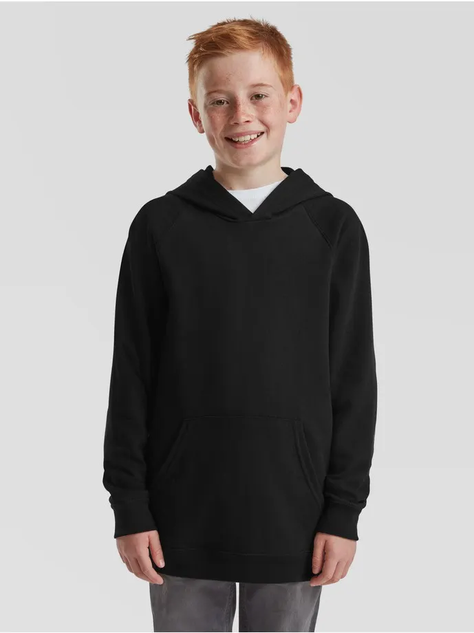 SUDADERA INFANTIL FRUIT OF THE LOOM LIGHTWEIGHT HOODED SWEAT