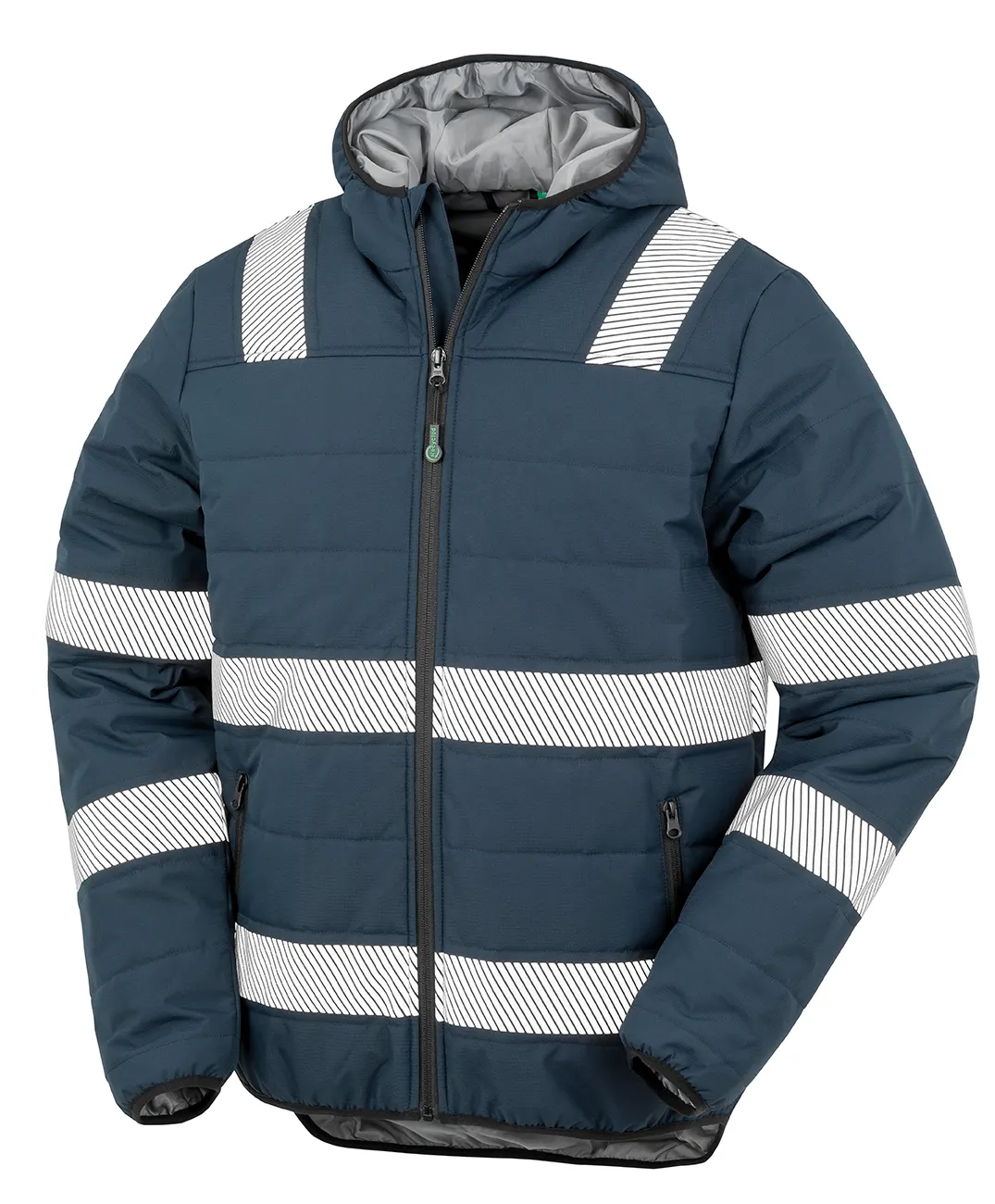 Chaqueta de seguridad ripstop acolchada  - Material reciclado