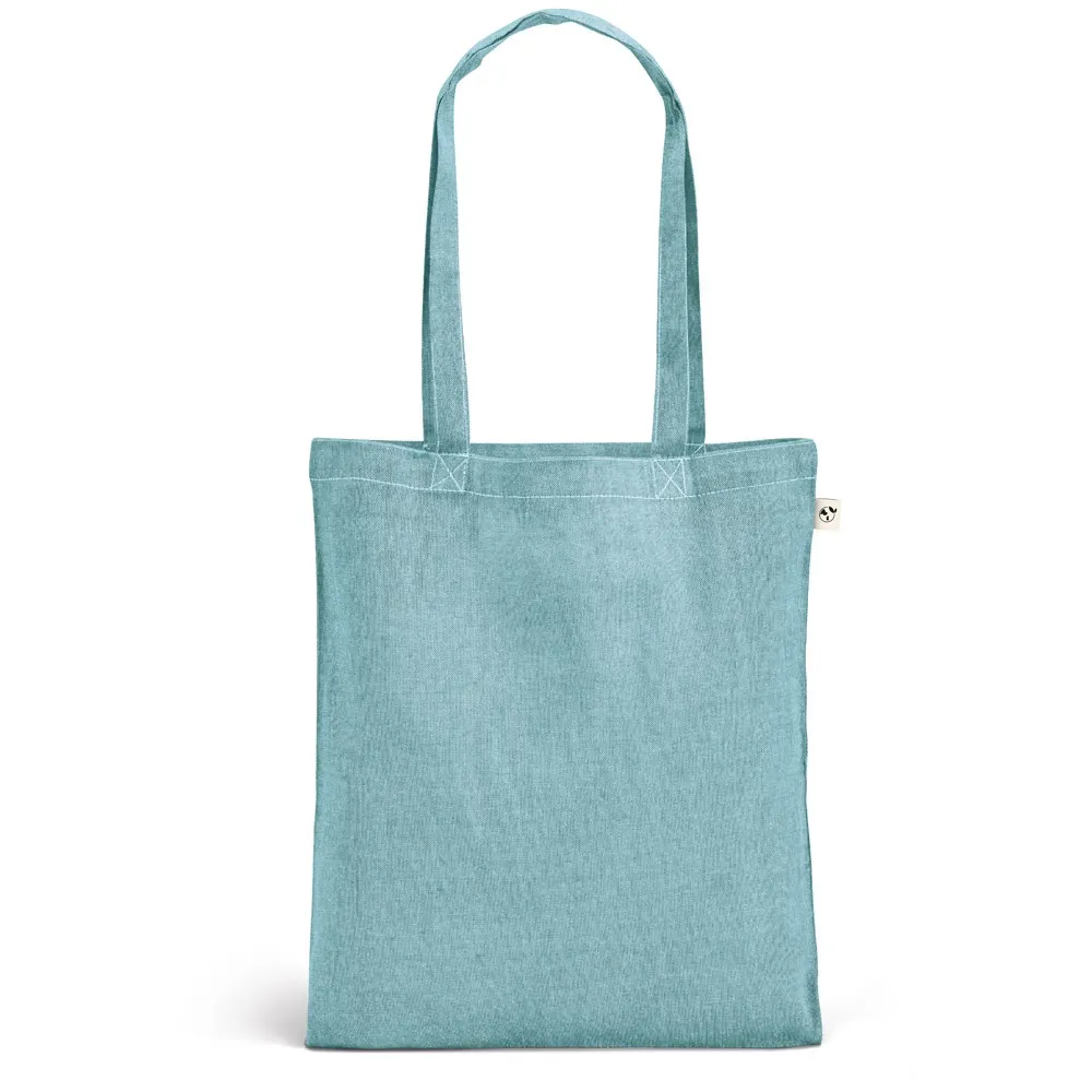 RYNEK. Bolsa con algodón reciclado (70%), poliéster (30% rPET) (140 g/m²)