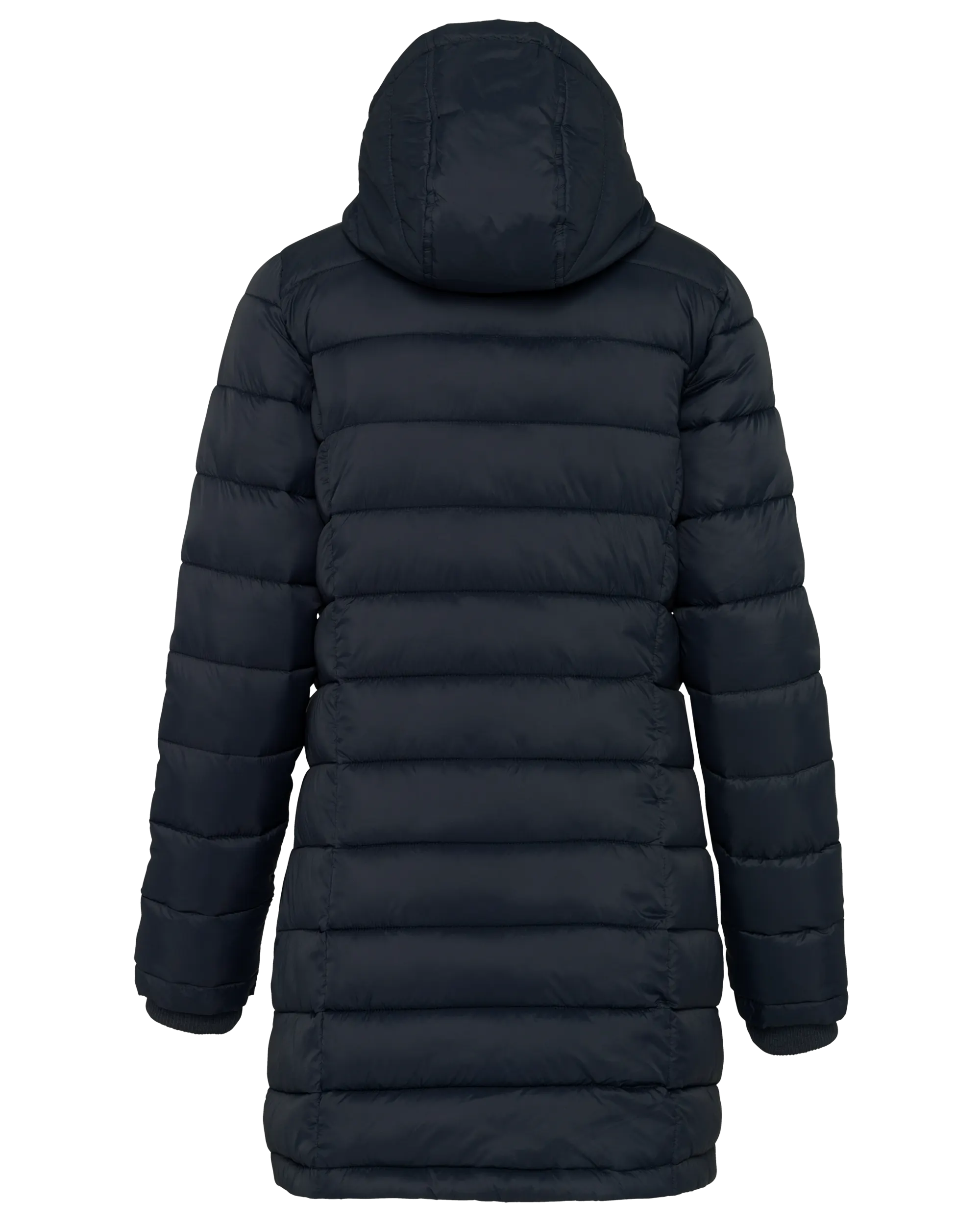 Parka ligera acolchada con capucha para mujer