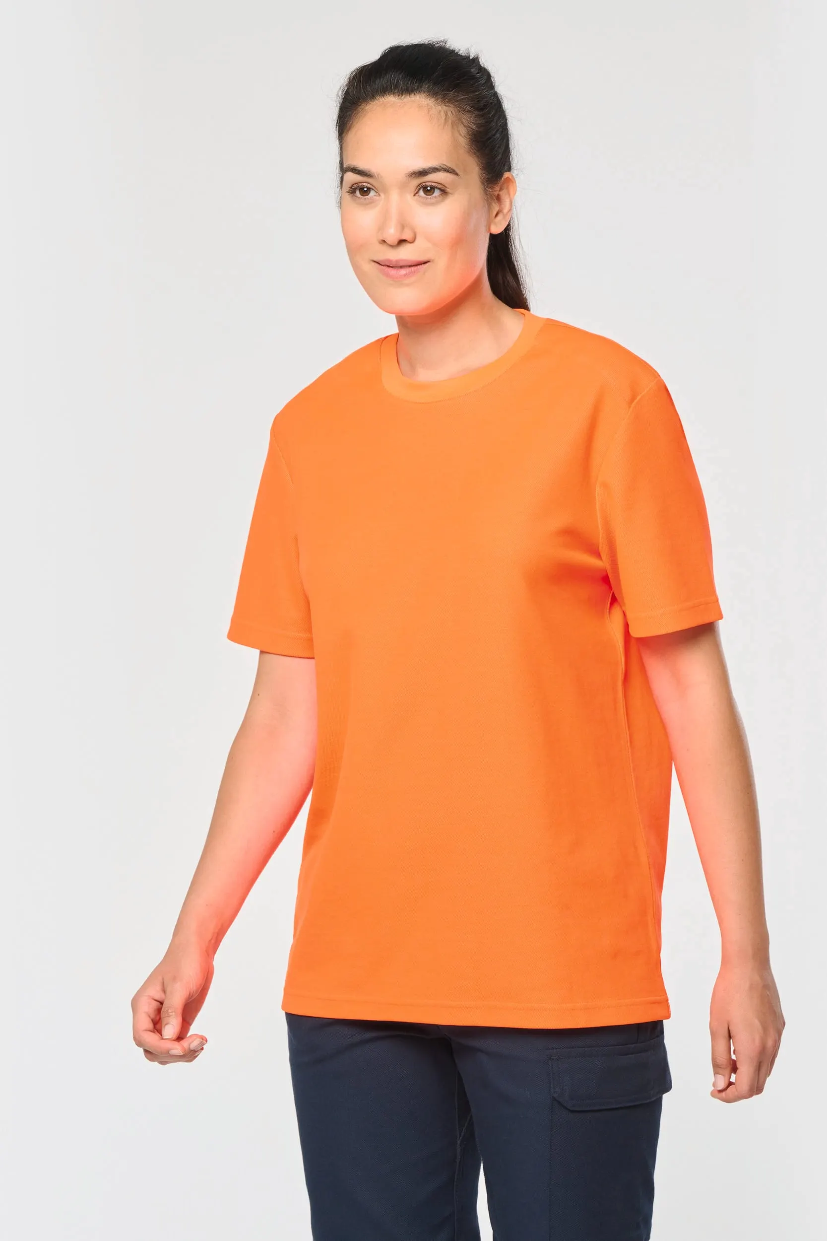 Camiseta ecorresponsable algodón/poliéster unisex