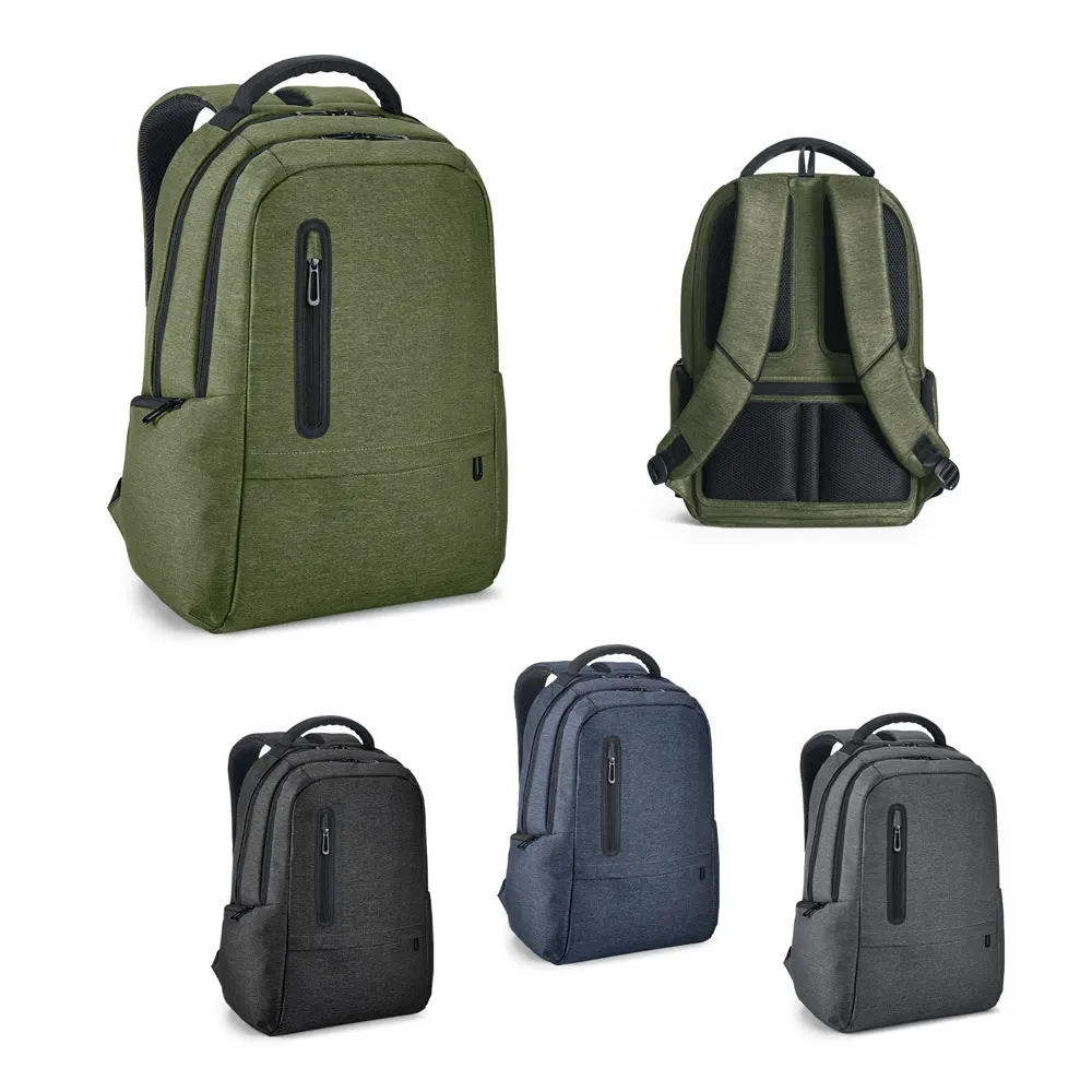 BOSTON. Mochila para portátil de 17" de nylon impermeable de 2Tone
