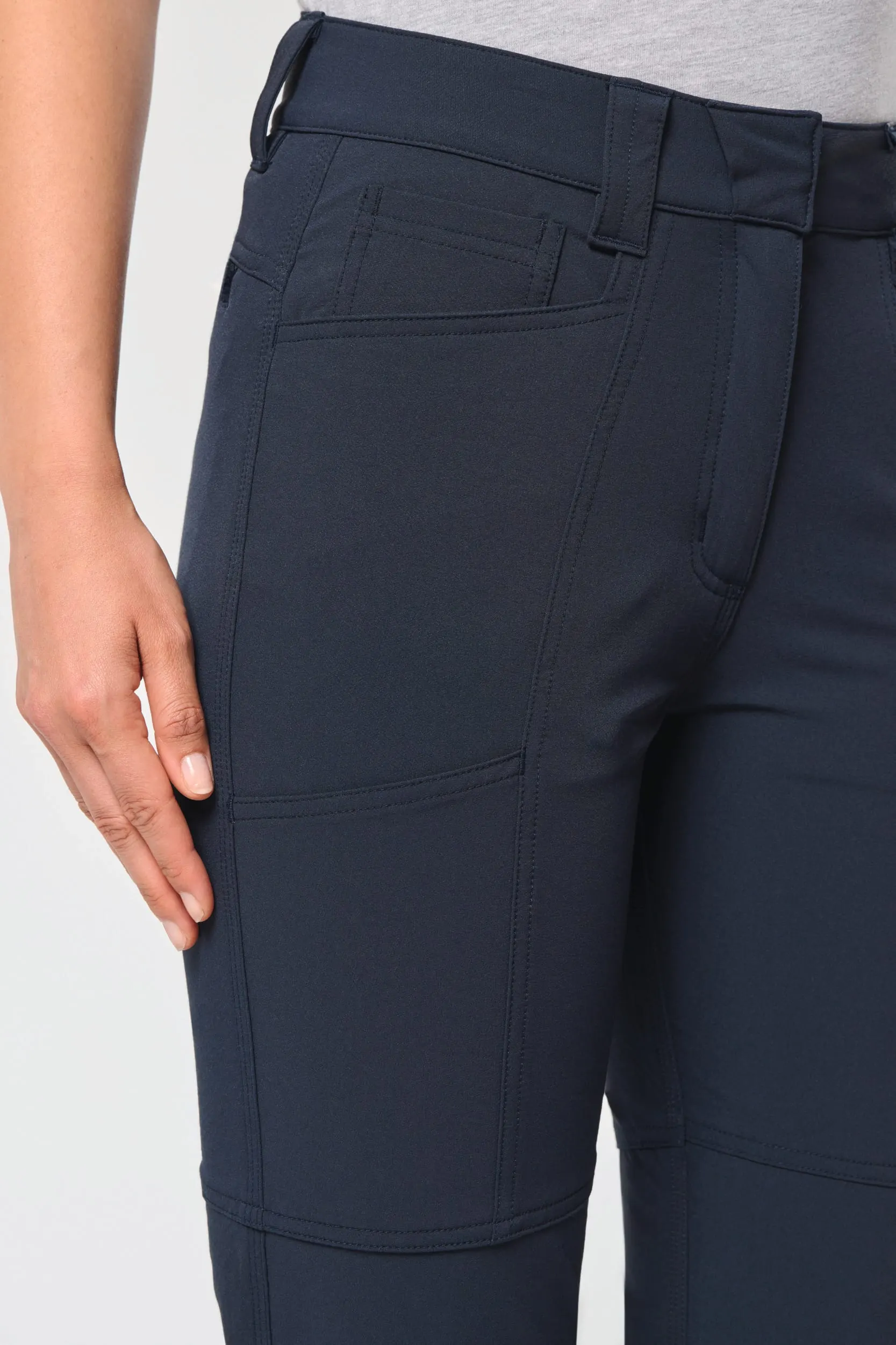 Pantalón reciclado stretch mujer