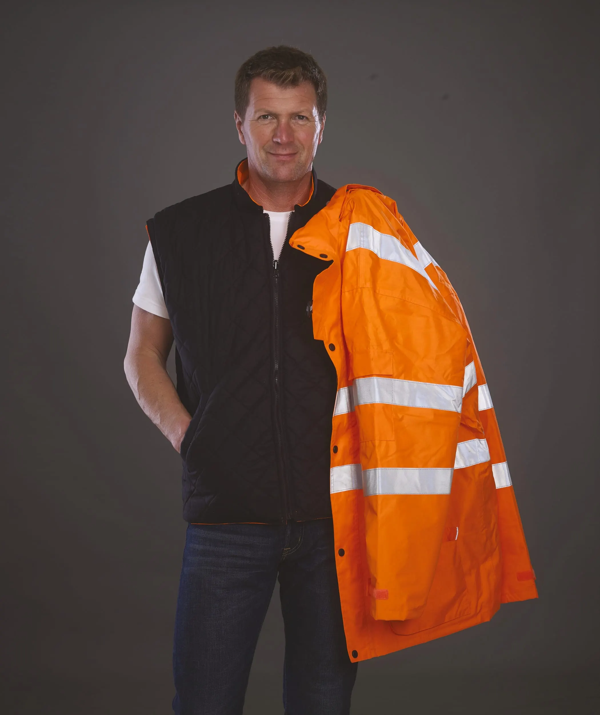 Parka de seguridad Alta Visibilidad 7 en 1