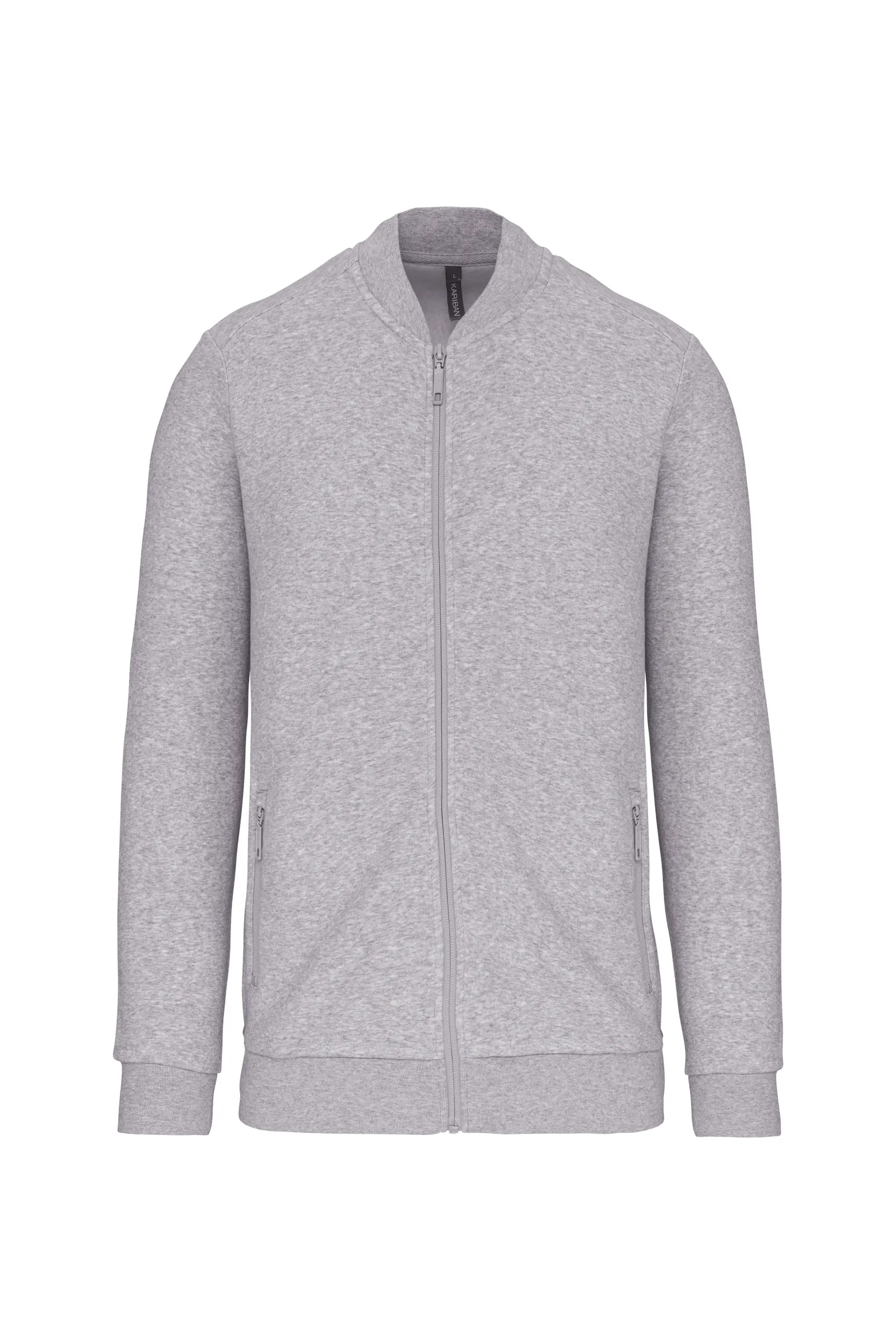 Chaqueta de felpa con cremallera