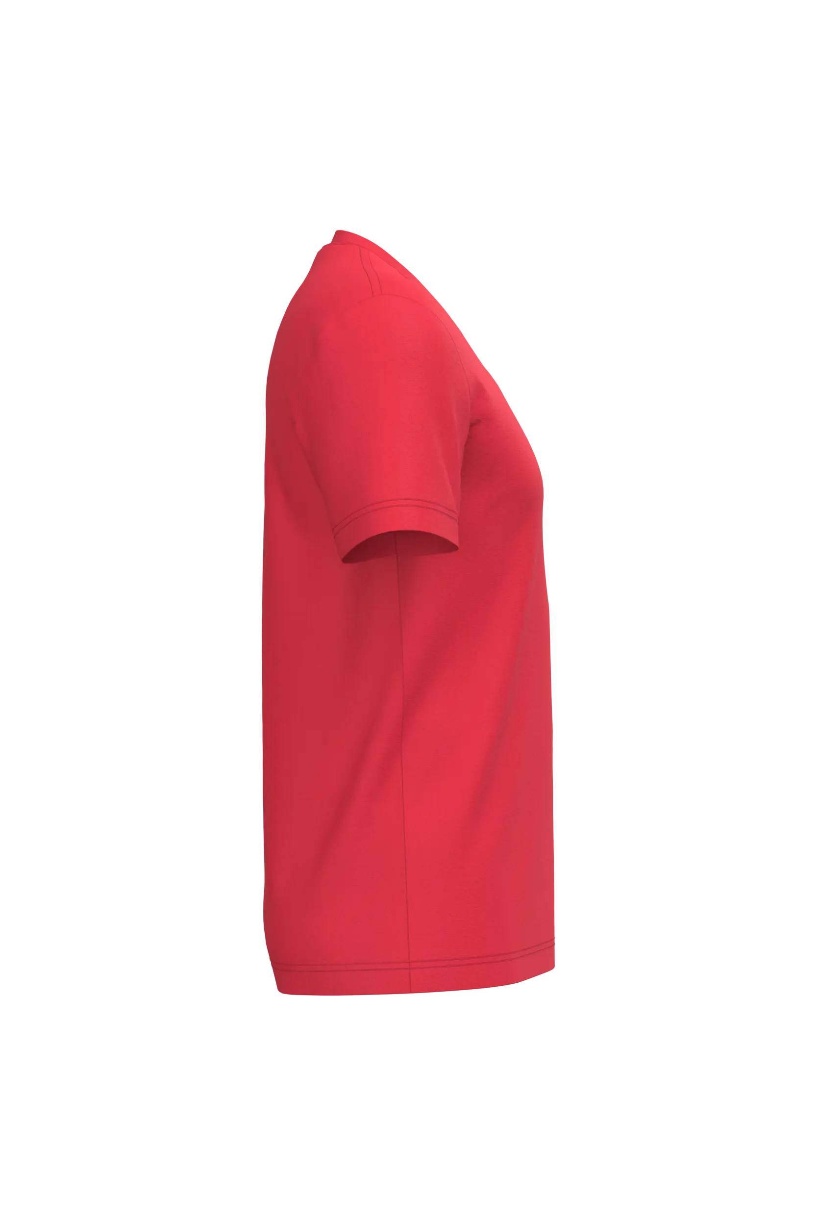 Camiseta manga corta y cuello de pico