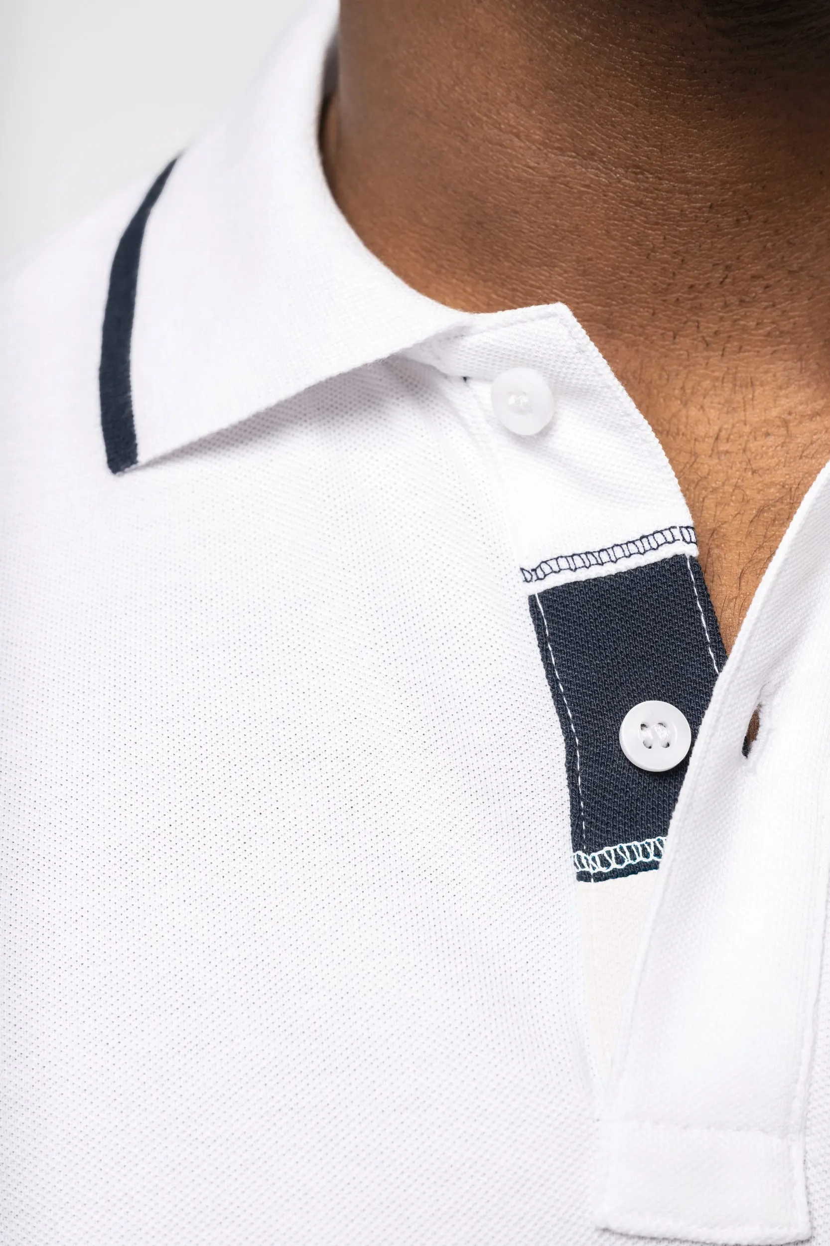 Polo manga corta hombre