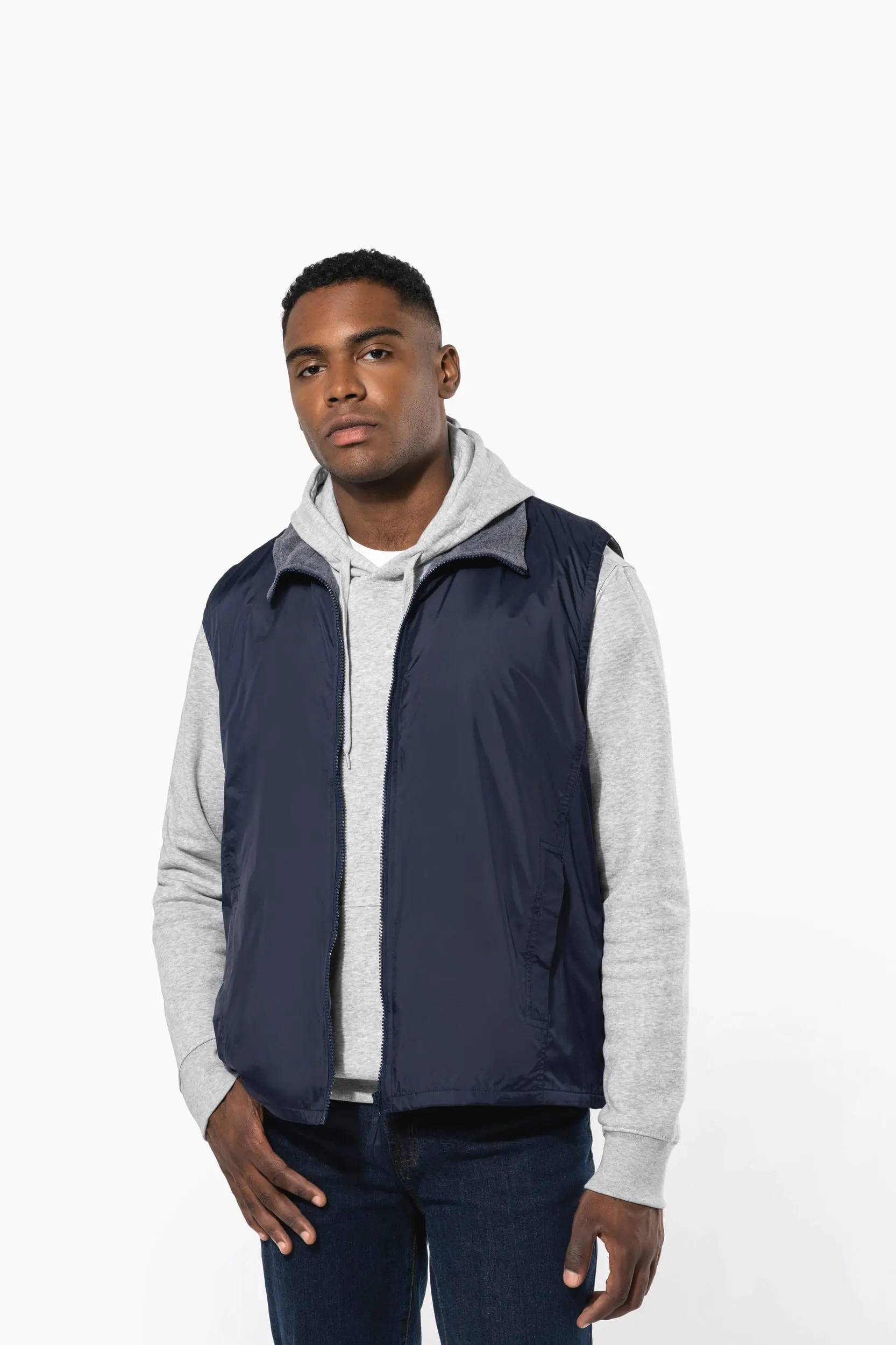 Chaleco con forro polar unisex