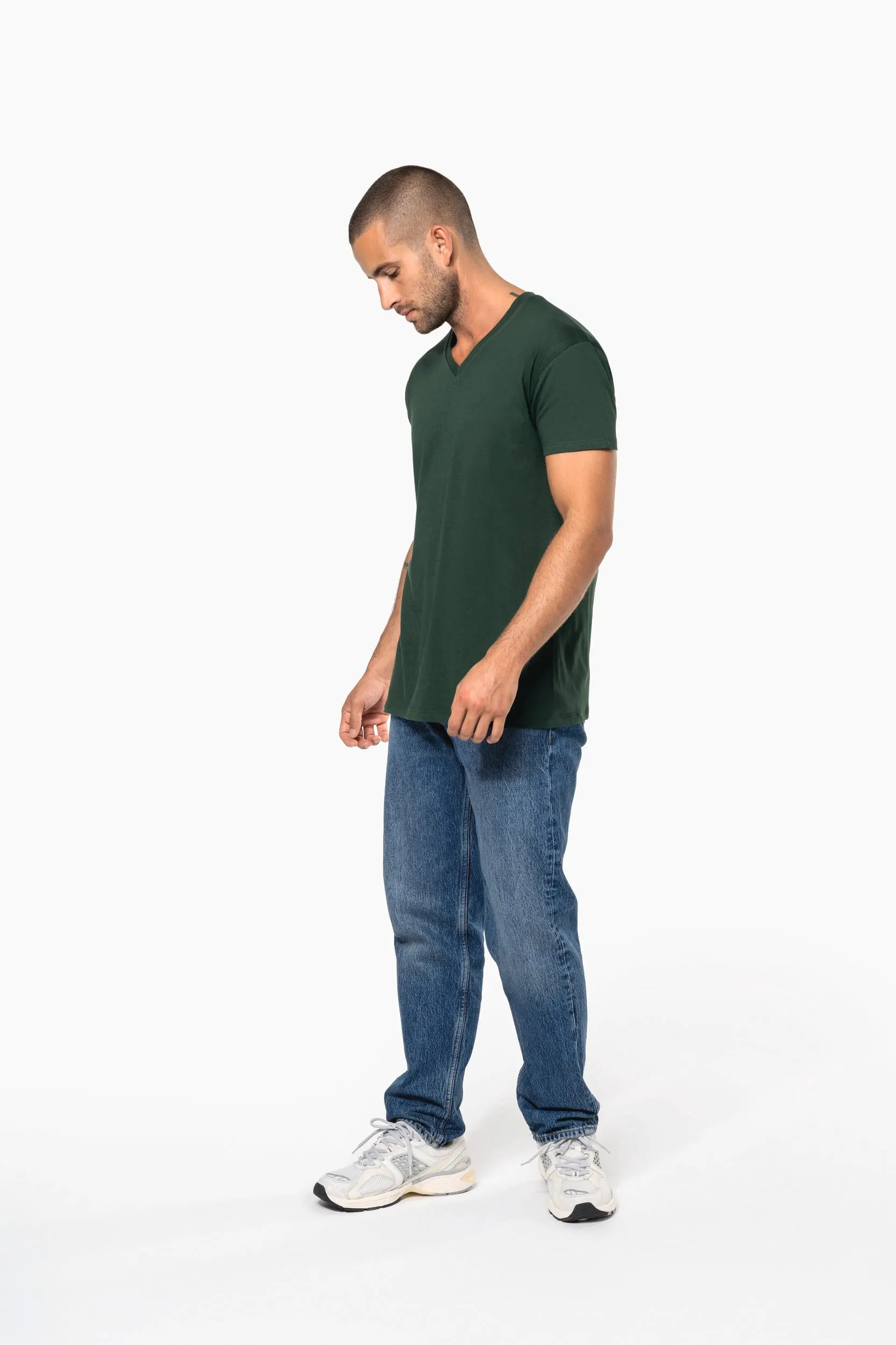 Camiseta BIO150 cuello de pico hombre