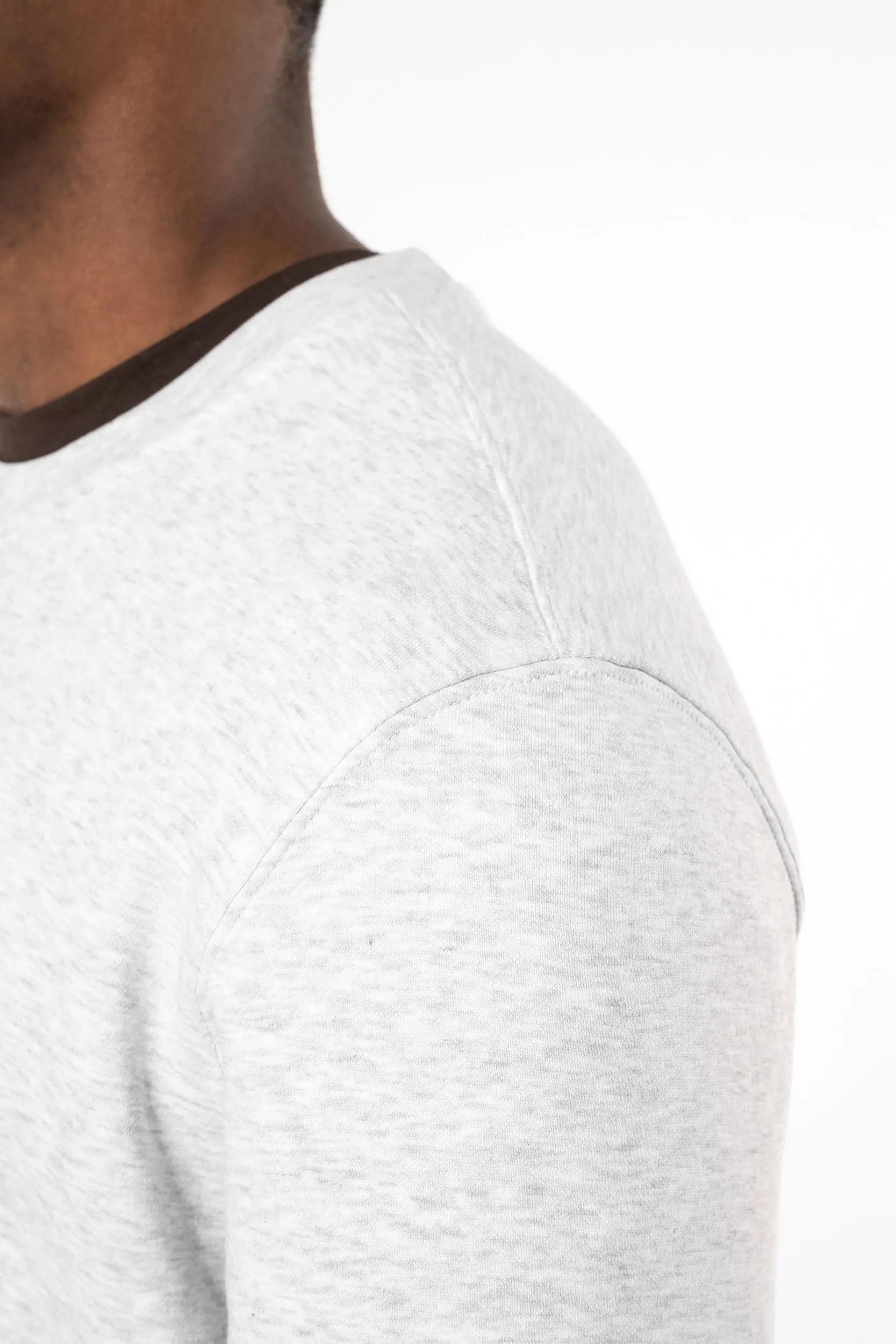 Sudadera cuello redondo