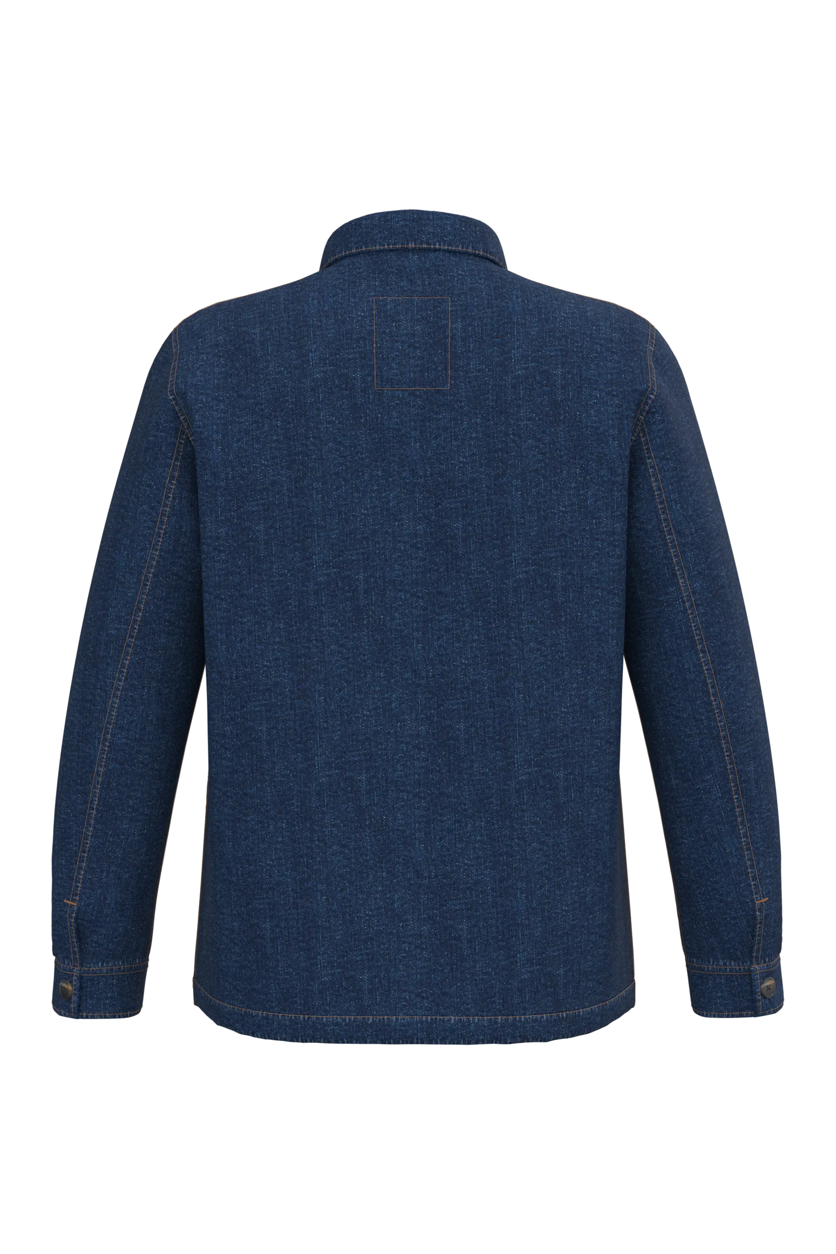 Chaqueta vaquera ecorresponsable de hombros caídos unisex
