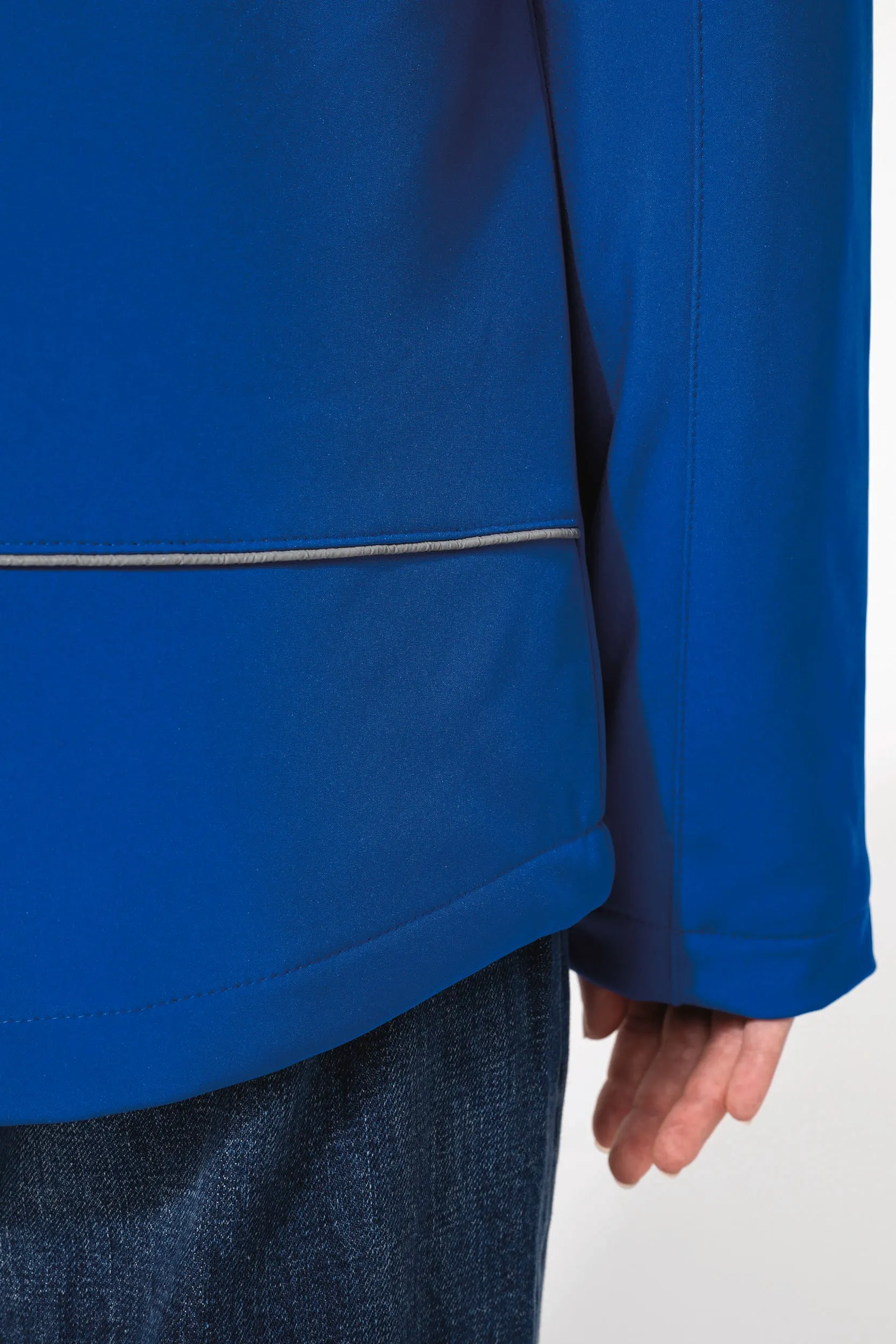 Parka softshell acolchada con capucha mujer