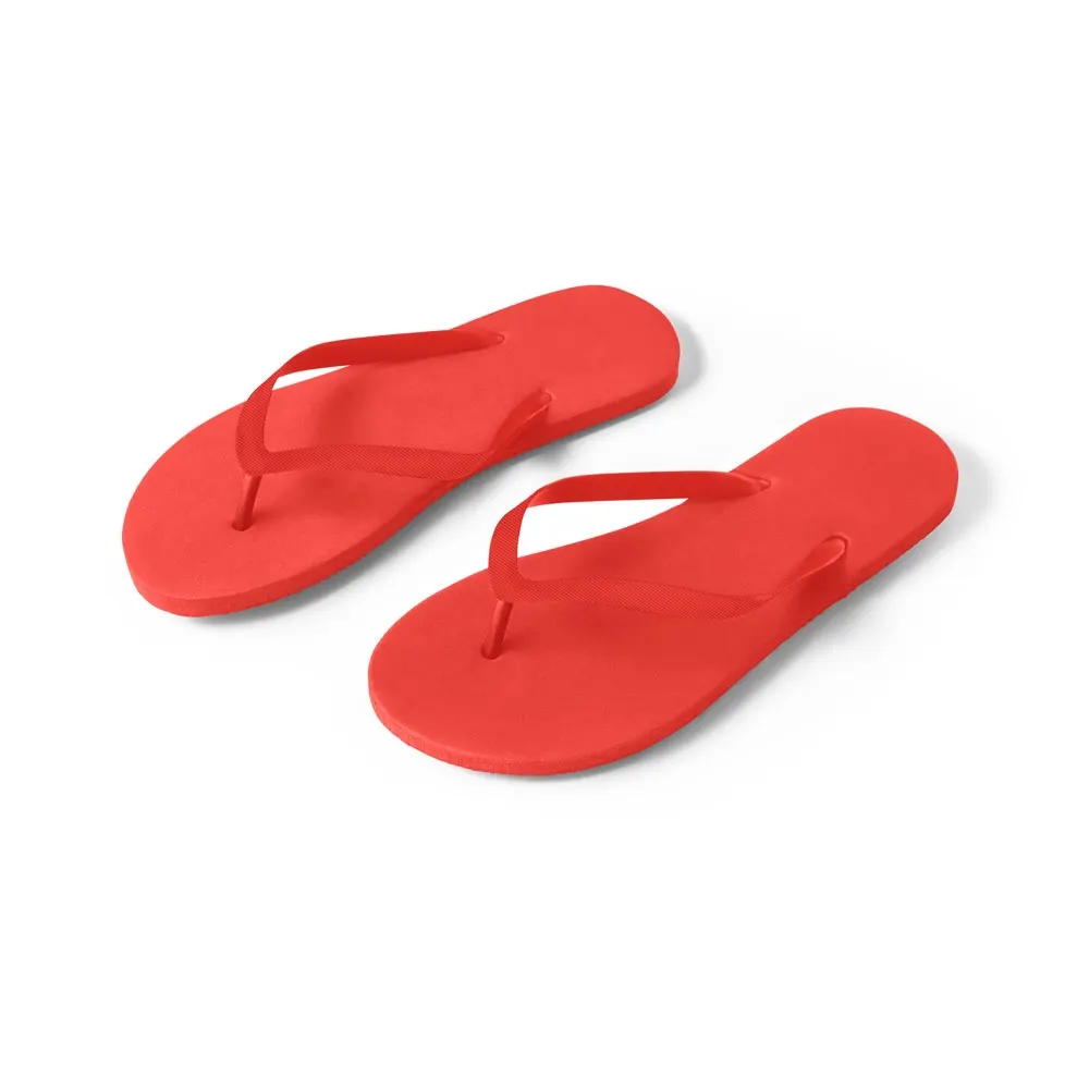 MAUPITI L / XL. Zapatillas cómodas con suela de PE y tira de PVC