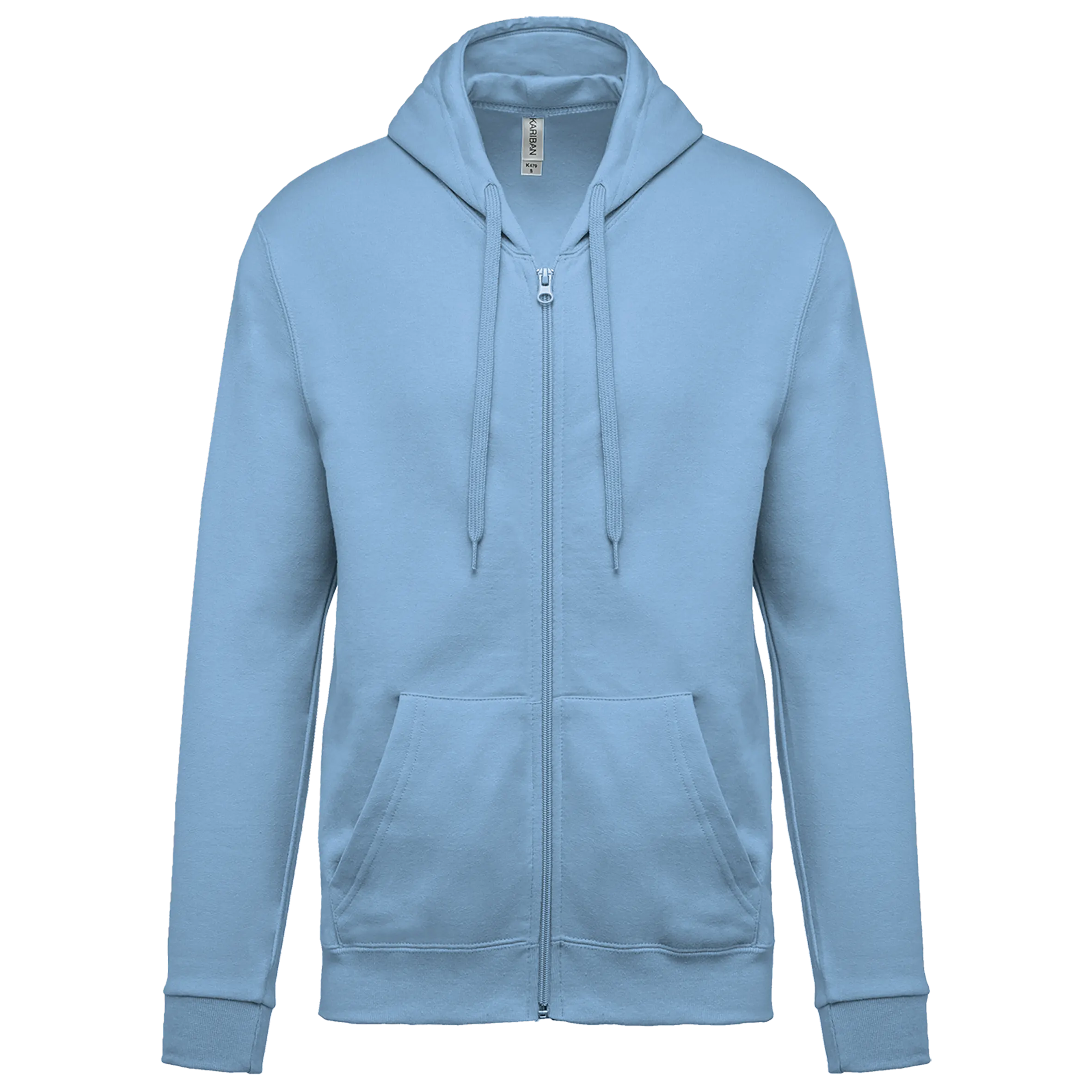 Sudadera capucha y cremallera unisex
