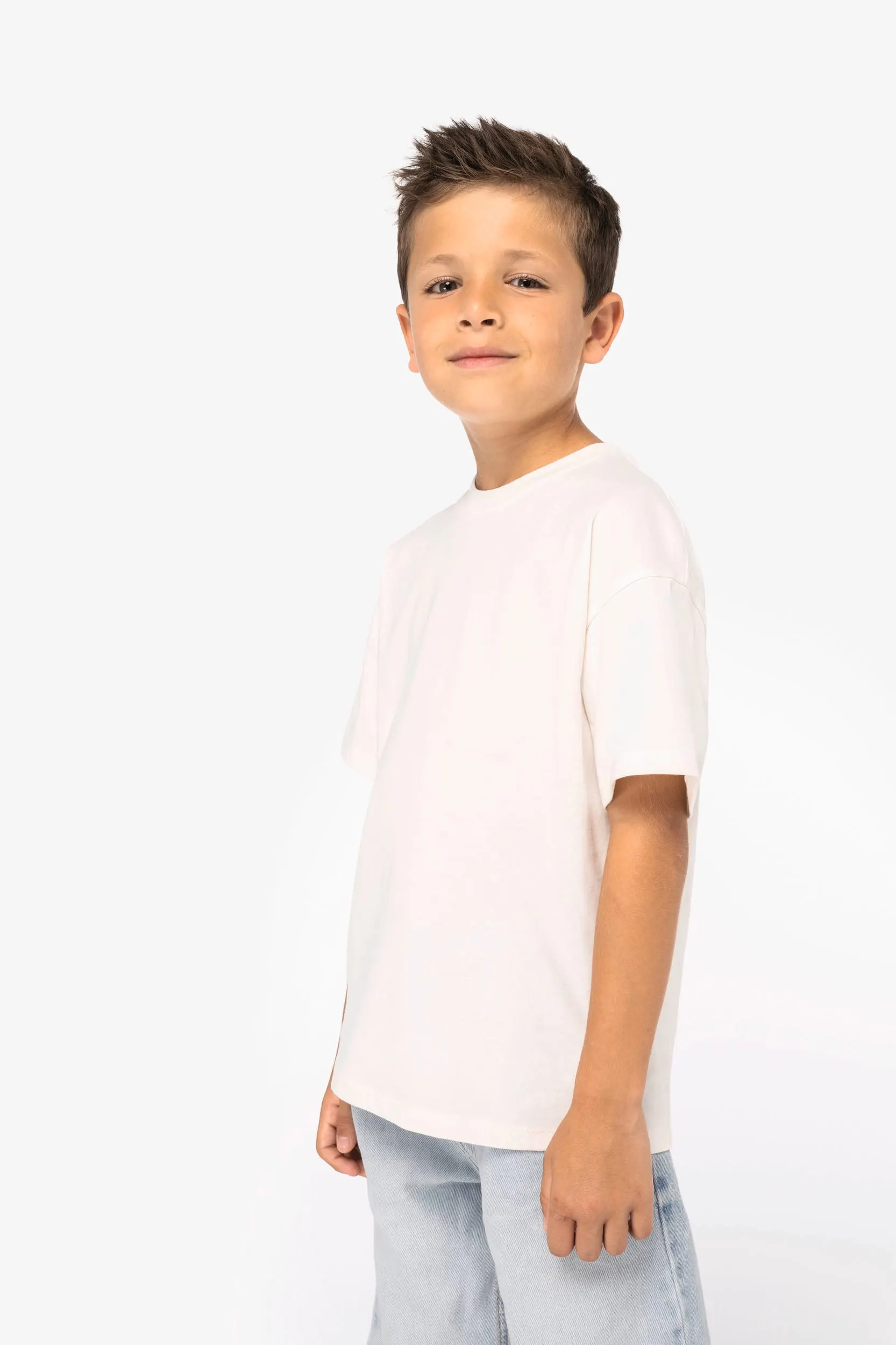 Camiseta ecorresponsable oversize infantil