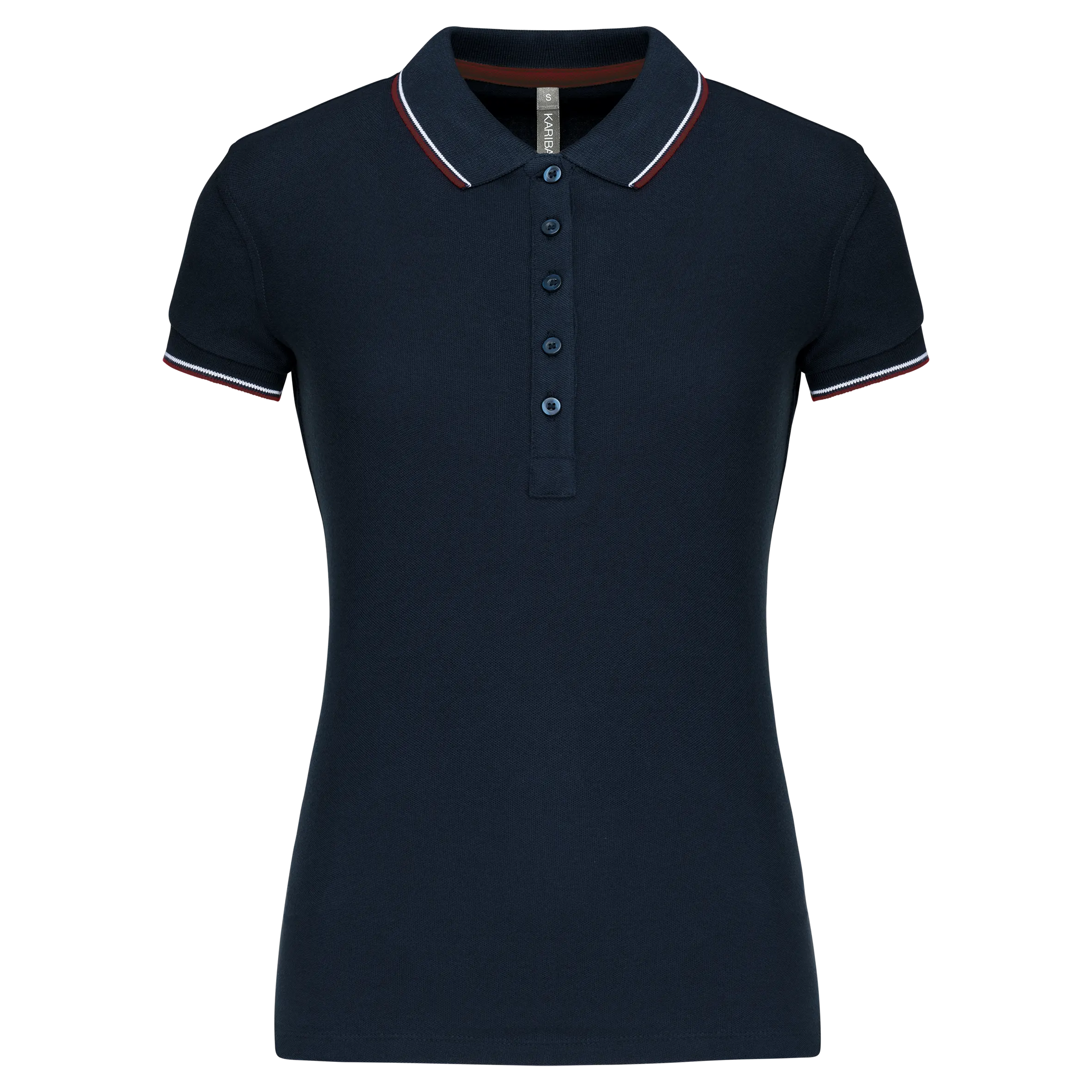 Polo de manga corta mujer