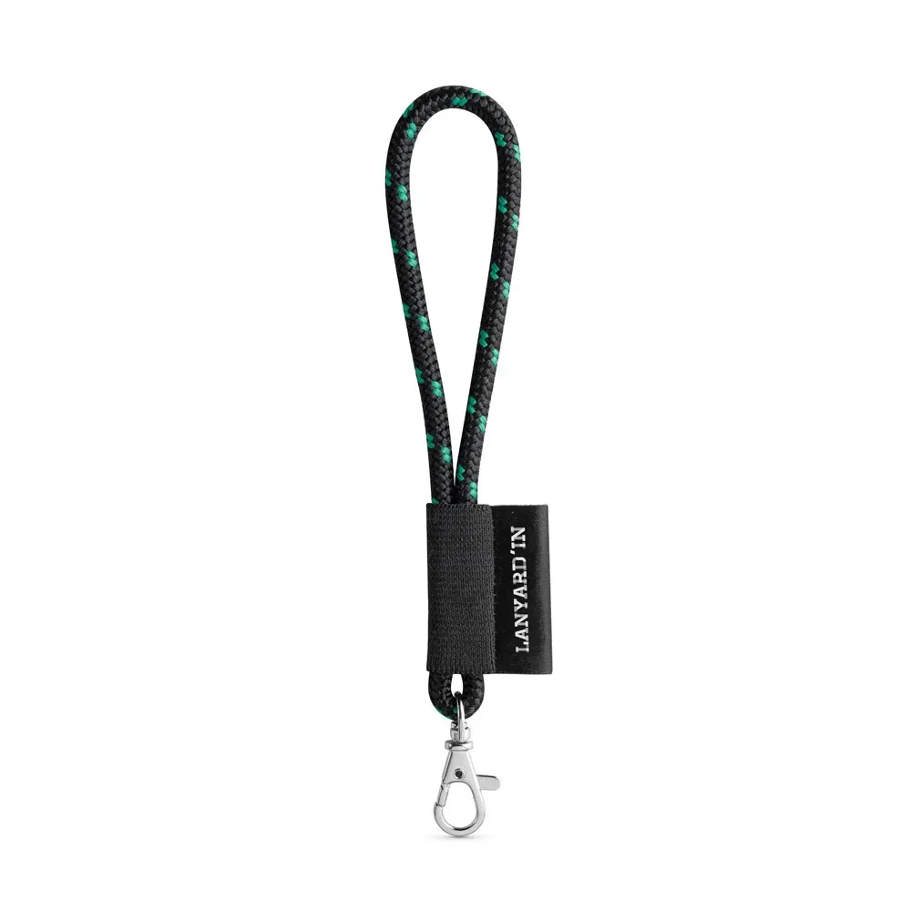 75092. SET Lanyard NAUTIC Short (Ø 7 mm) con mosquetón de gatillo de 9 mm